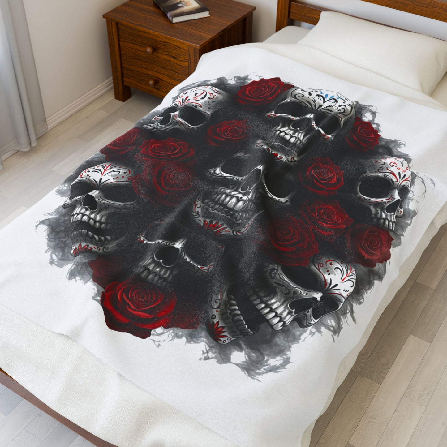 LaCatrina Luxe Velveteen Plush Blanket - Cozy Casual Style