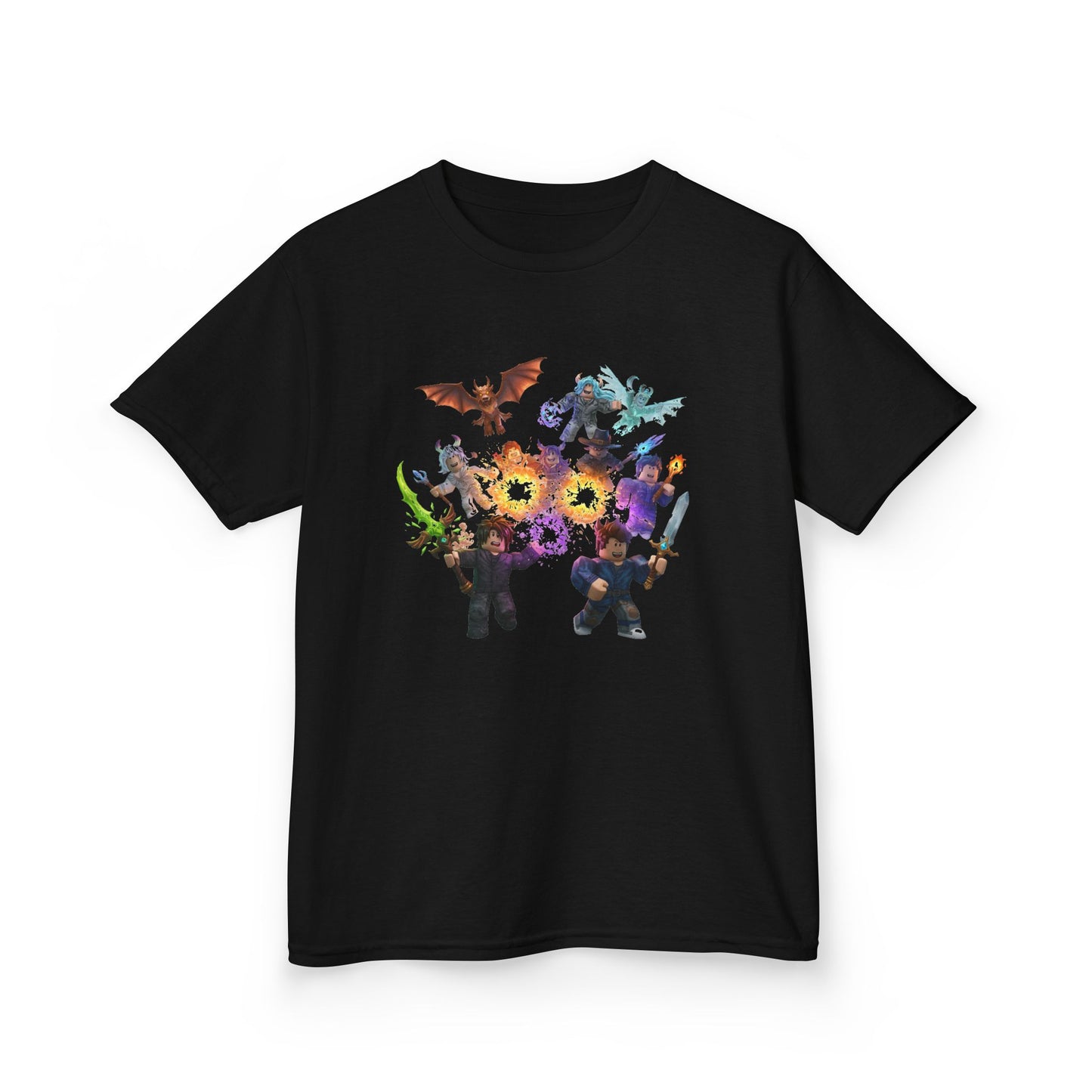 Pixel Pals Playground - Kids' Trendy Voxel Tee
