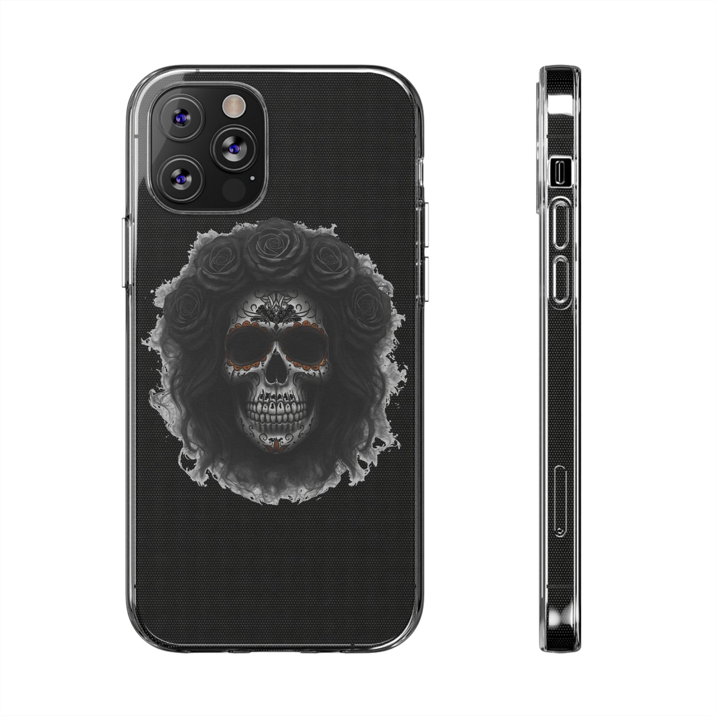 LaCatrina Edge: Clear Silicone Phone Case - Dare to Stand Out