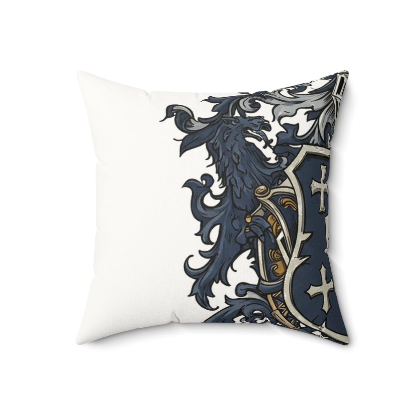 Urban Edge Luxe: Faux Suede Decorative Pillow