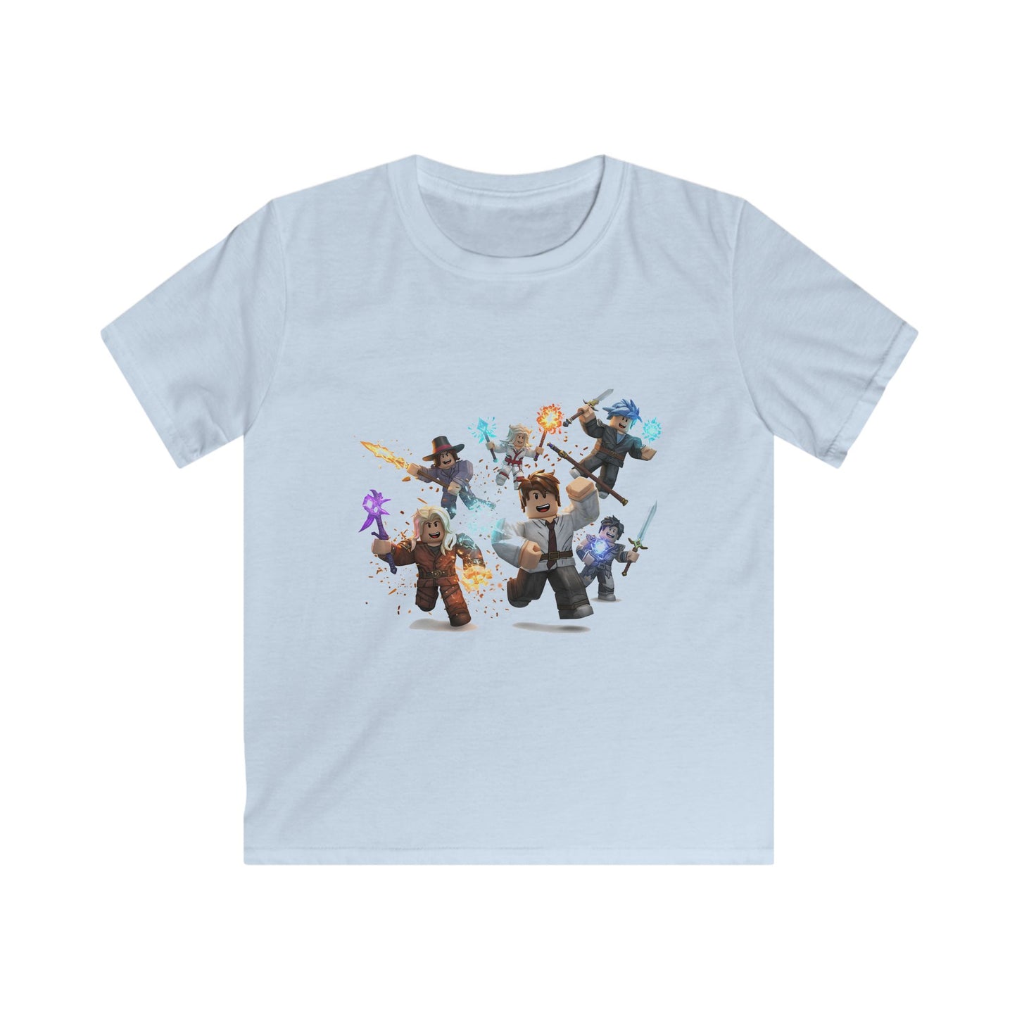 Pixel Pals Playground - Kids' Casual Voxel Tee