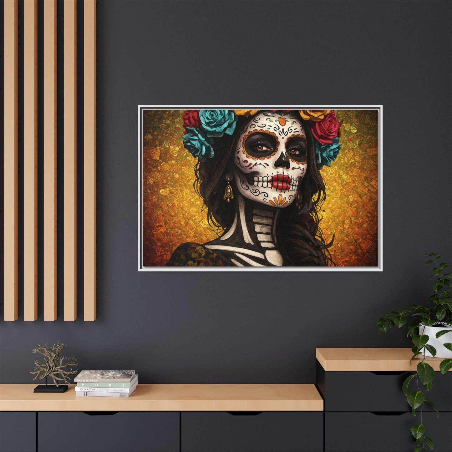 LaCatrina Essence: Professional Multi-Color Framed Matte Canvas #21