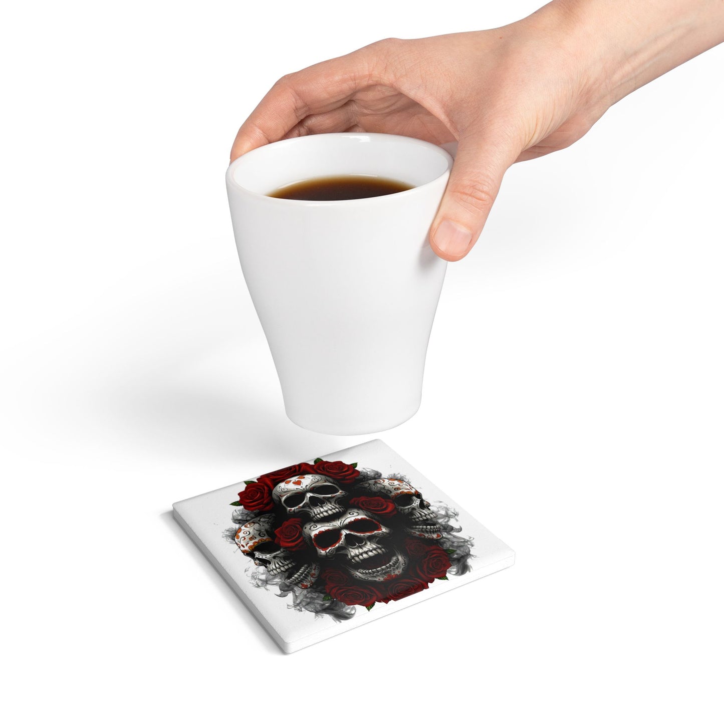 LaCatrina Edge: Ceramic Coaster #38