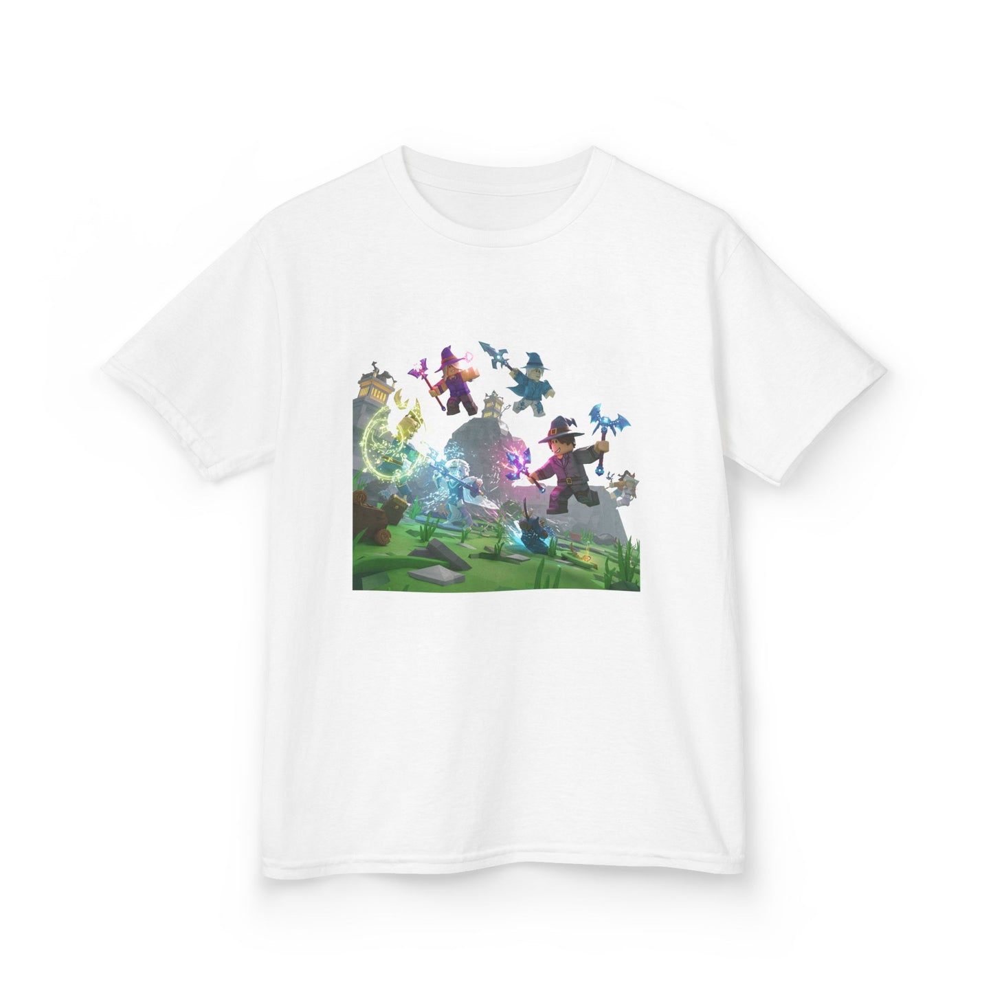 Kids Trendy Voxel Adventure Tee – Exclusive Edition