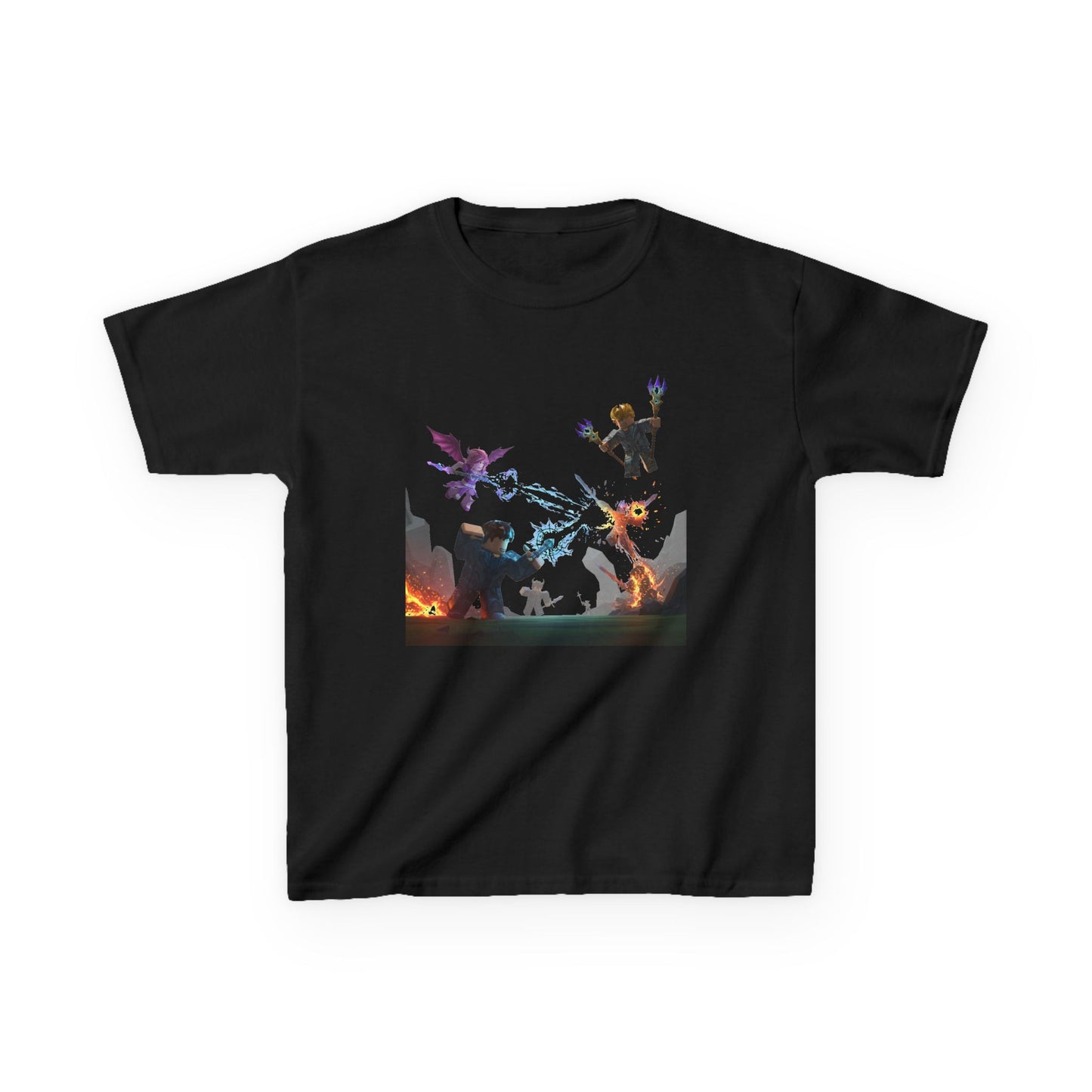 Kids' Voxel Adventure Heavy Cotton Tee - Unique Style #93