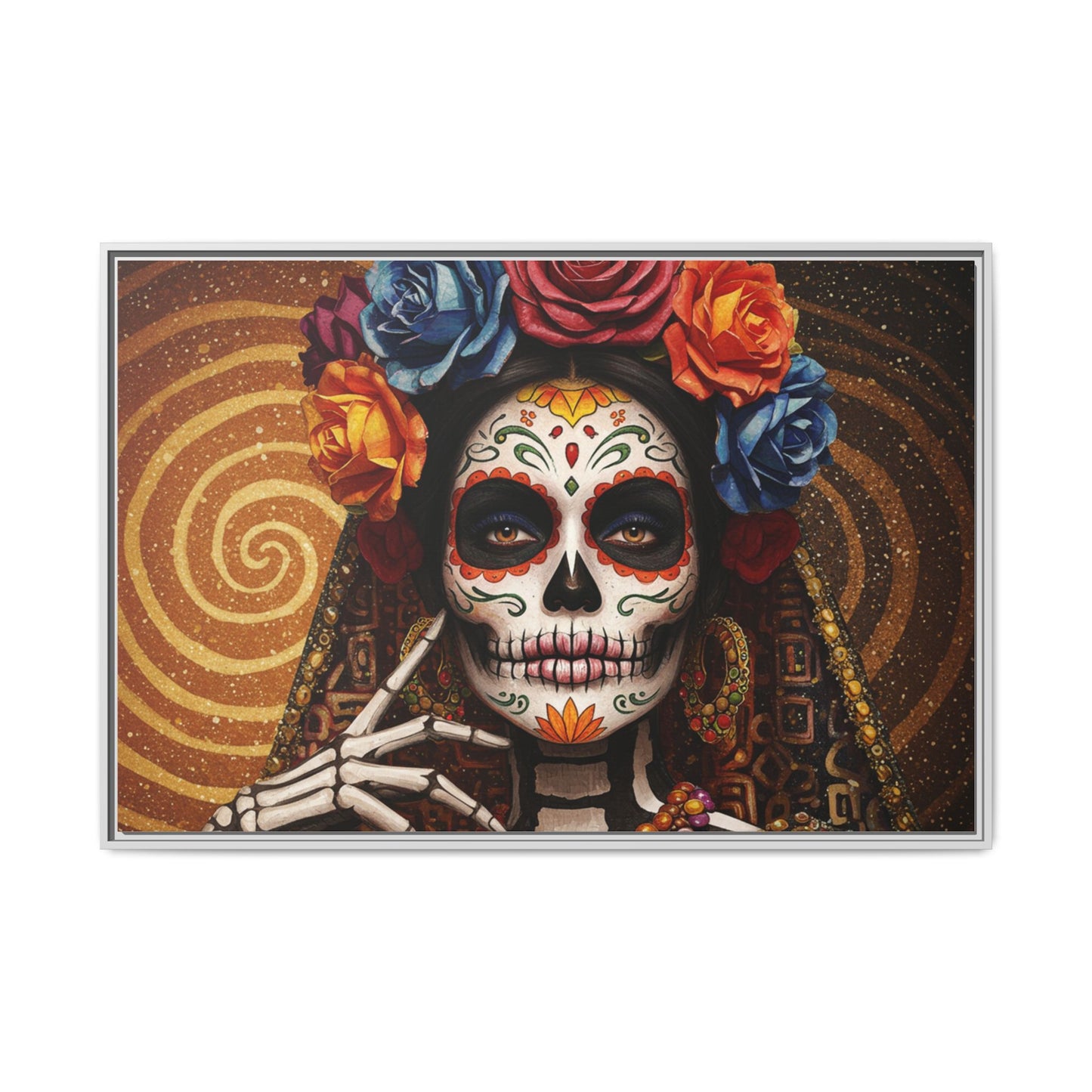 LaCatrina Elegance: Matte Canvas Masterpiece #20