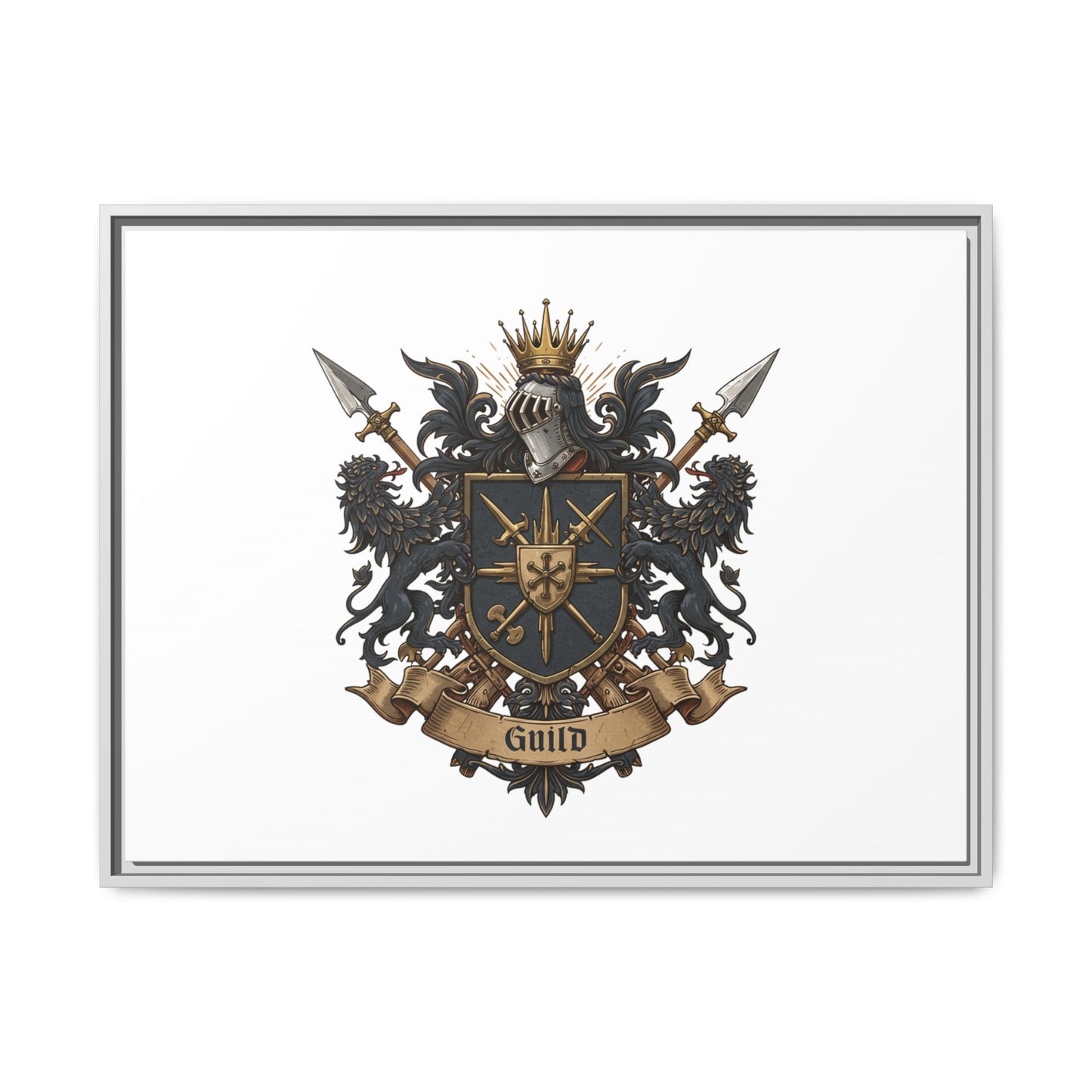 Guild Edition #3 - Professional Elegance Framed Canvas
