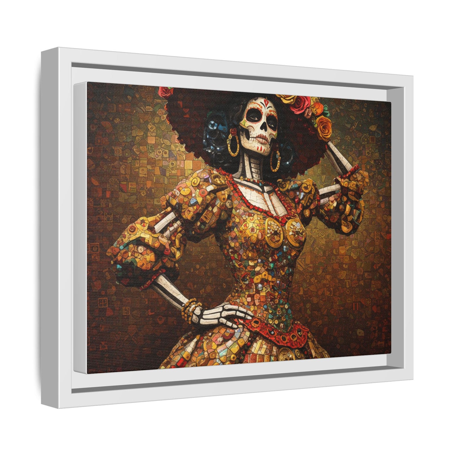 LaCatrina Essence #24 - Professional Multi-Color Framed Matte Canvas