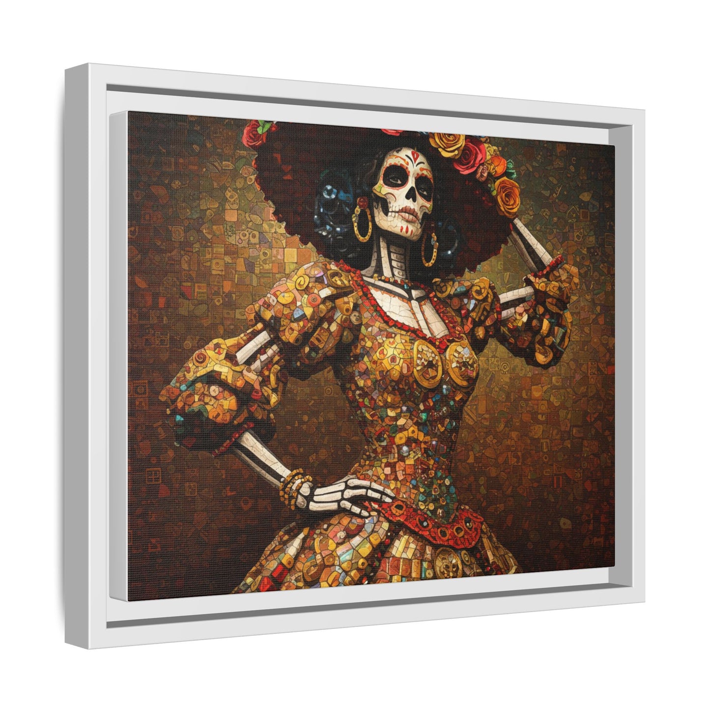 LaCatrina Essence #24 - Professional Multi-Color Framed Matte Canvas