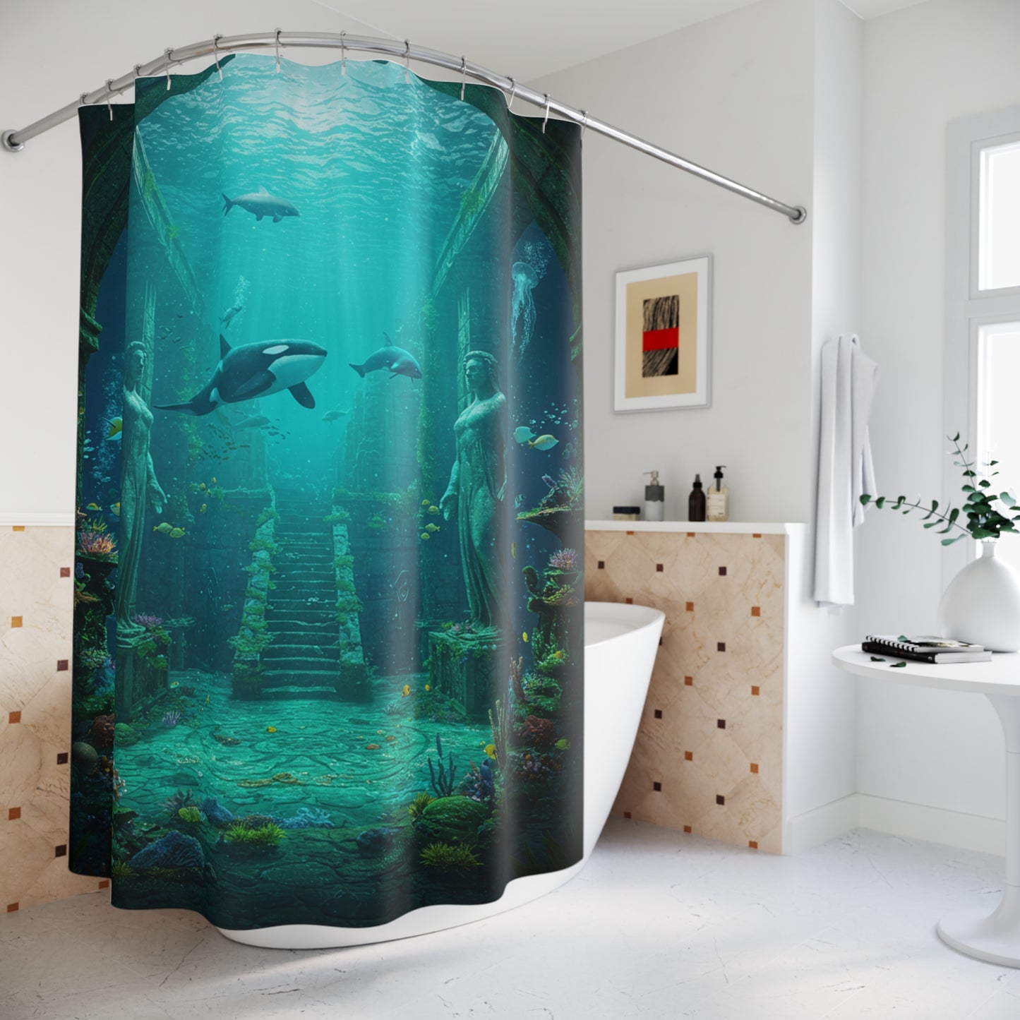 Atlantis Edge: The Lost City Shower Curtain Edition #33