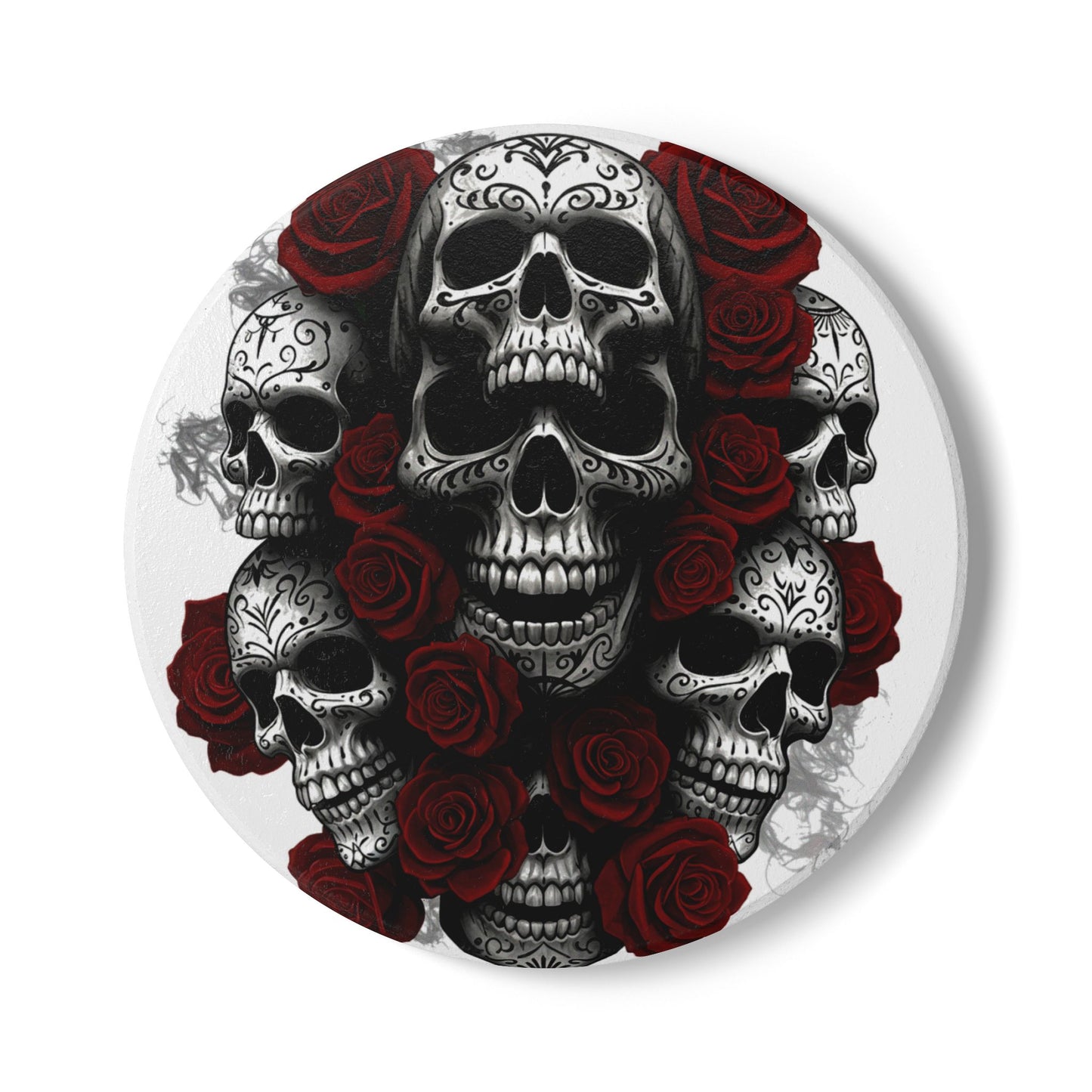 LaCatrina Edge: #21 Ceramic Coaster - Bold & Mysterious