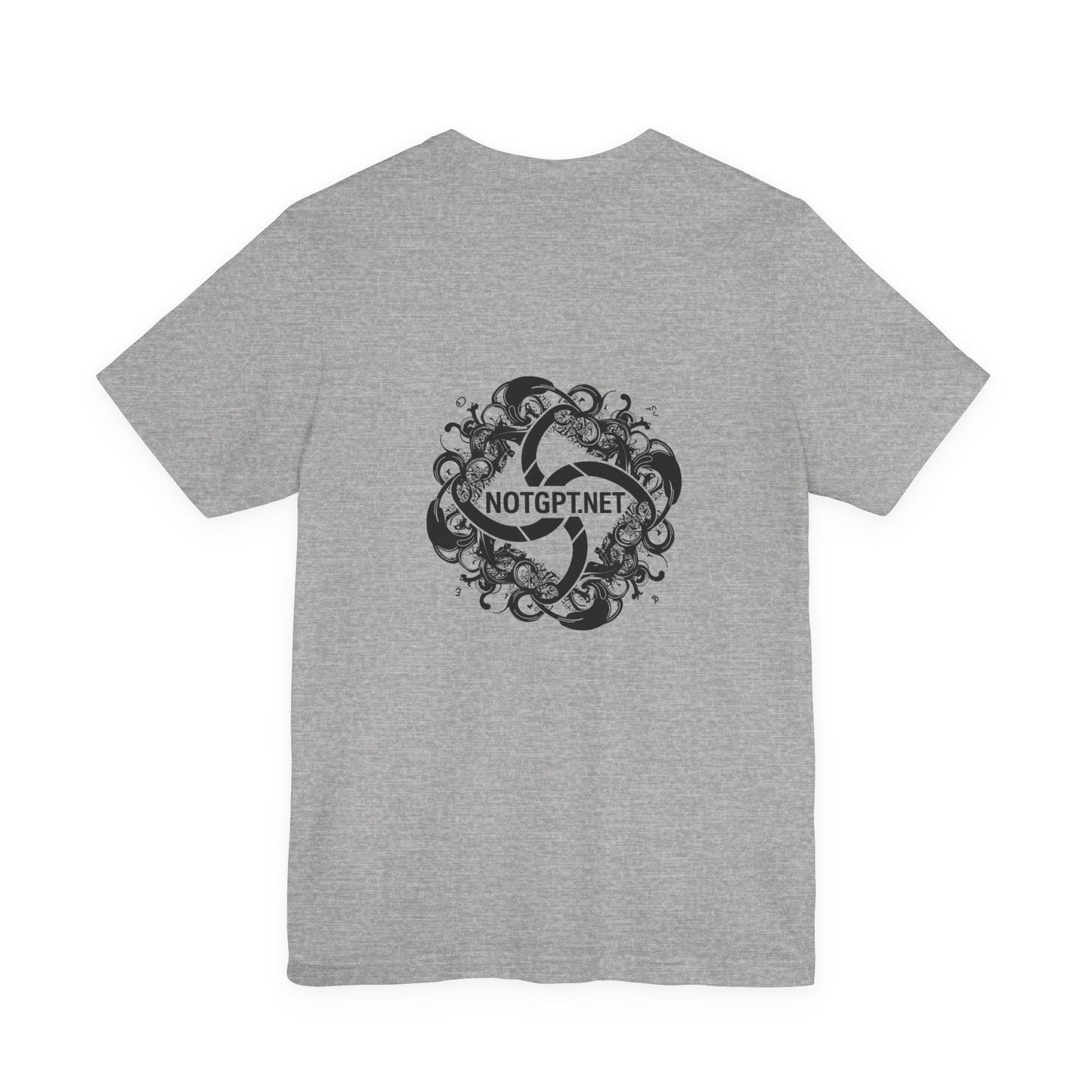 Glitch Heraldry Unisex Tee: Futuristic Fashion Fusion