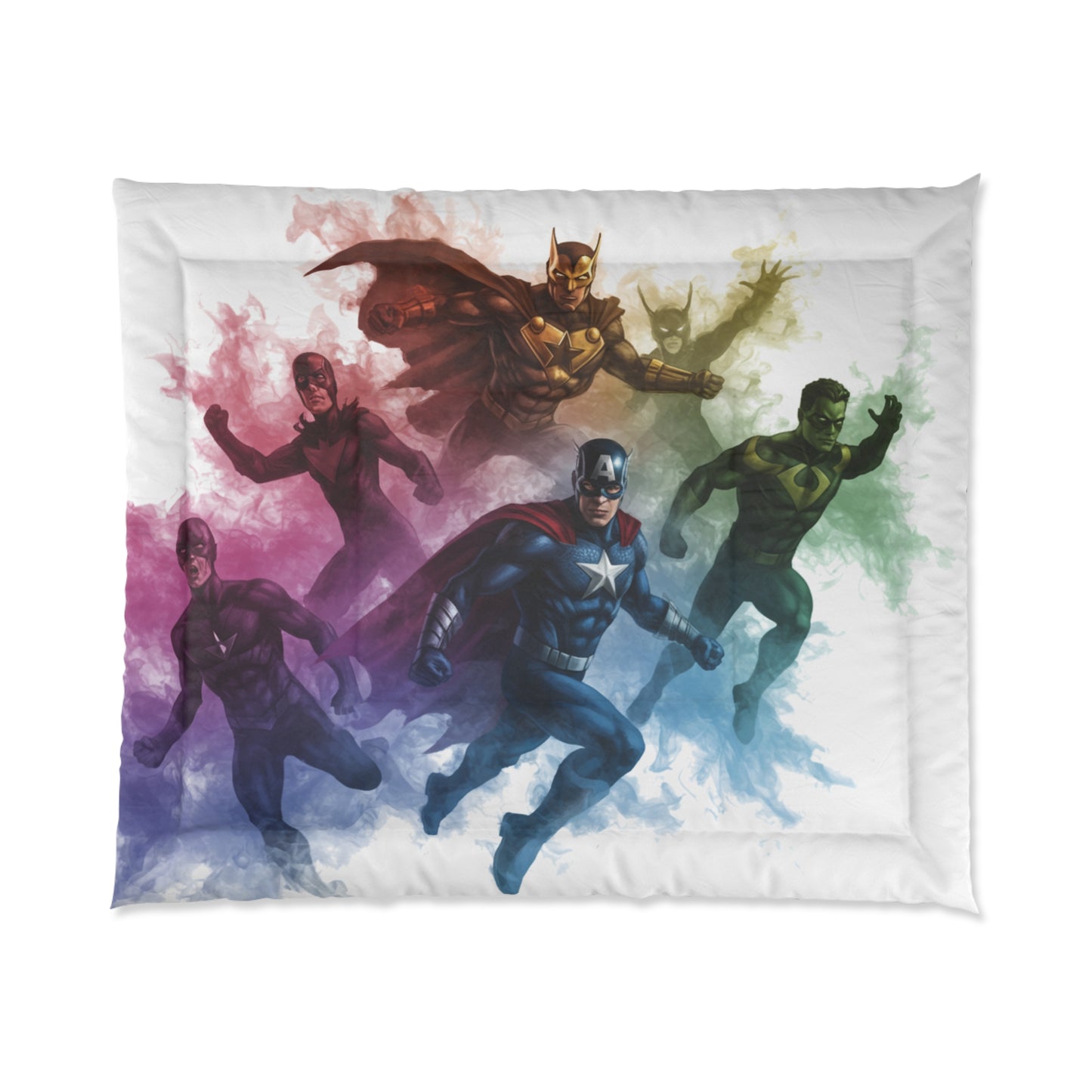 Misty Dreams Comforter - Casual Smoke Haze Design