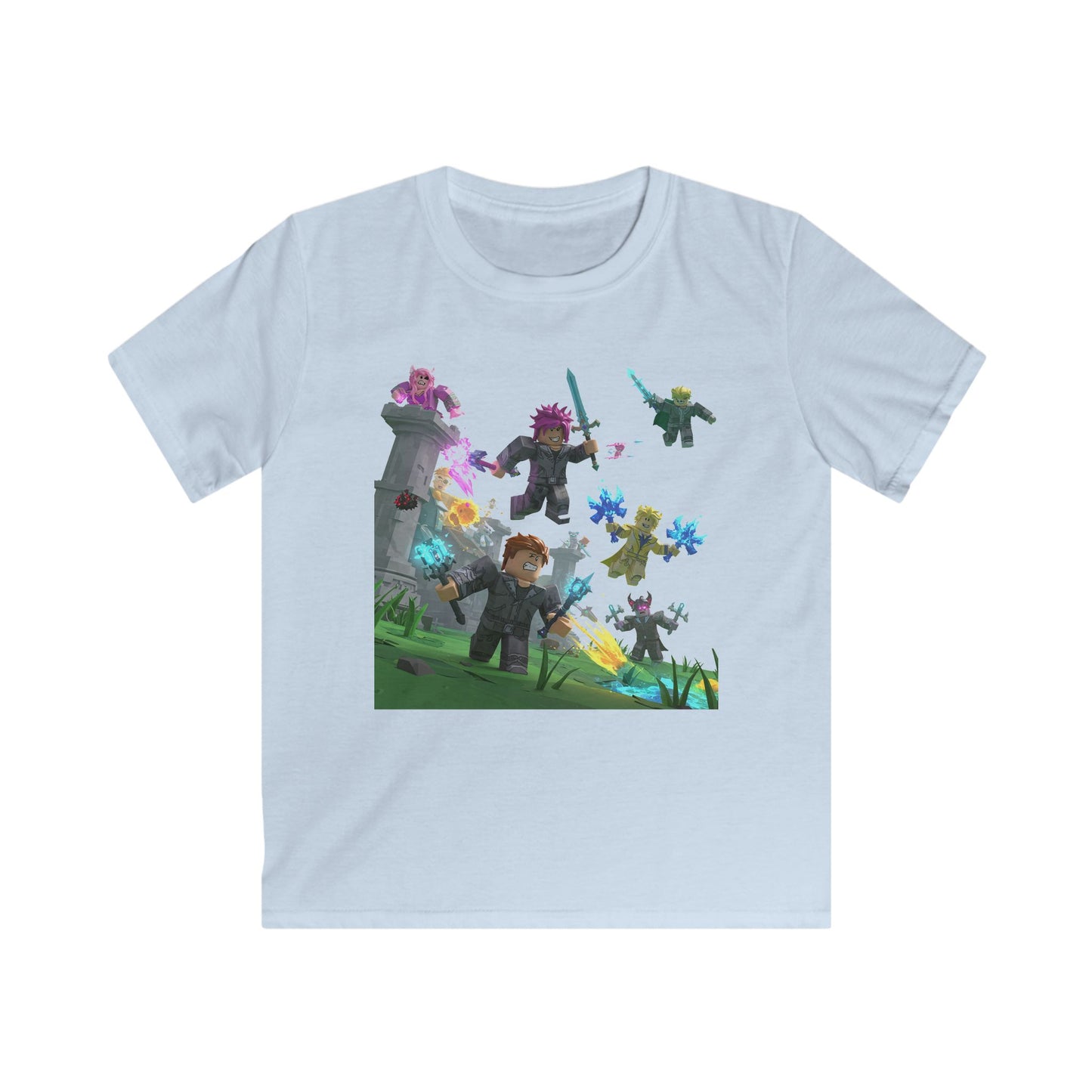 Pixel Pals Party - Kids' Voxel Adventure Tee