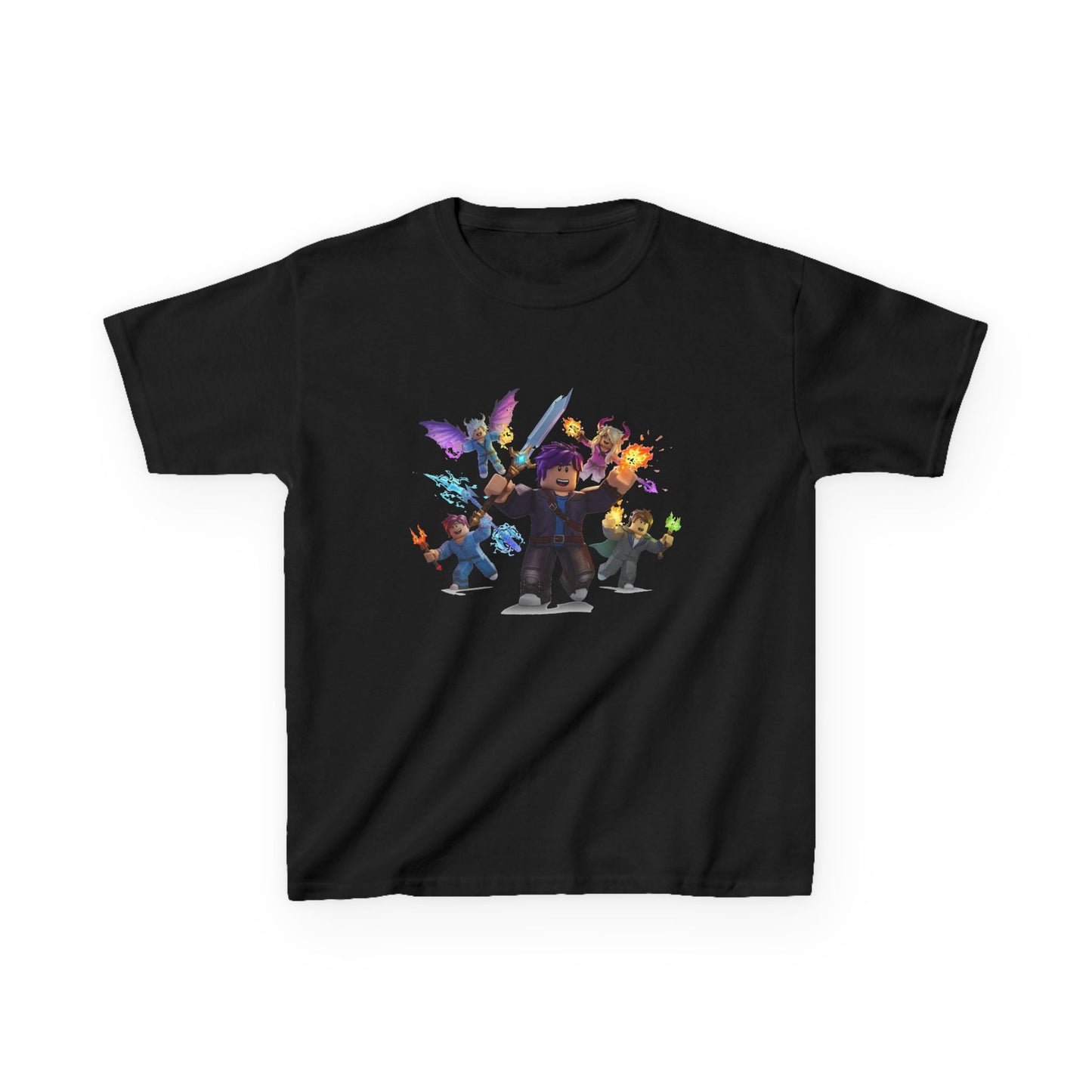 Pixel Pals Playground - Kids' Trendy Voxel Tee