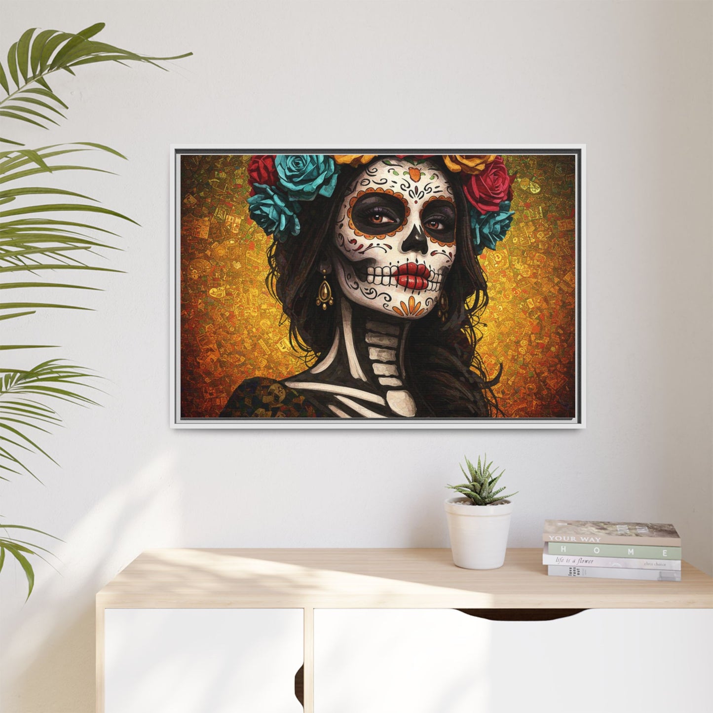 LaCatrina Essence: Professional Multi-Color Framed Matte Canvas #21