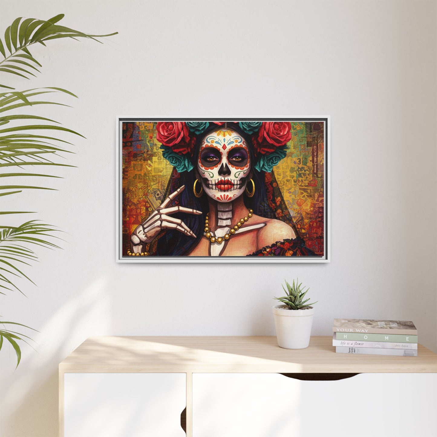 LaCatrina Elegance: Professional Multi-Color Framed Matte Canvas #9