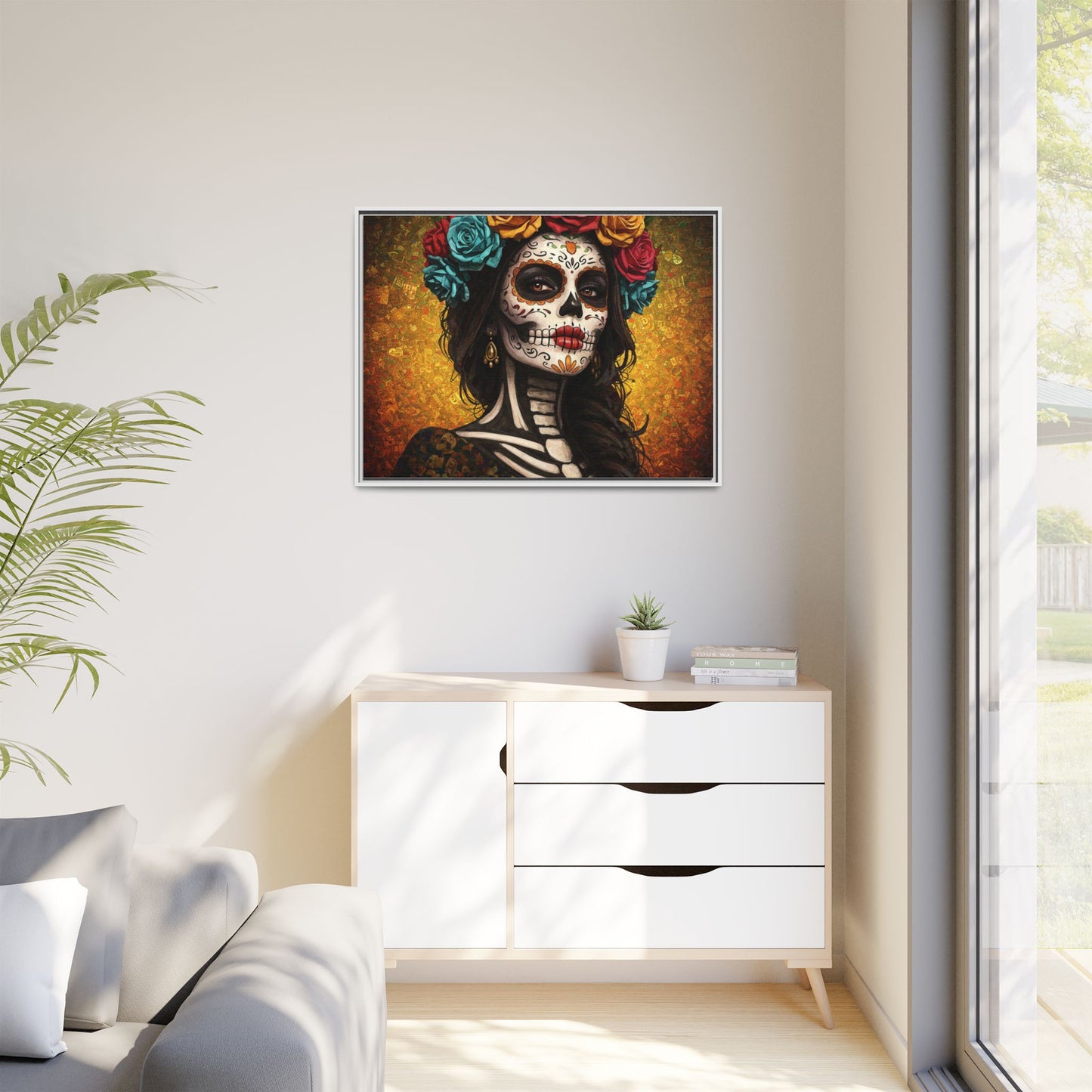 LaCatrina Essence: Professional Multi-Color Framed Matte Canvas #21