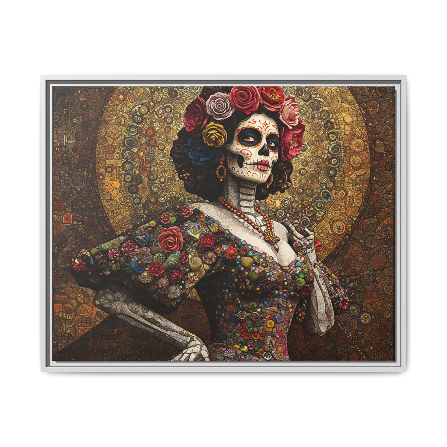 LaCatrina Elegance: Professional Multi-Color Framed Matte Canvas