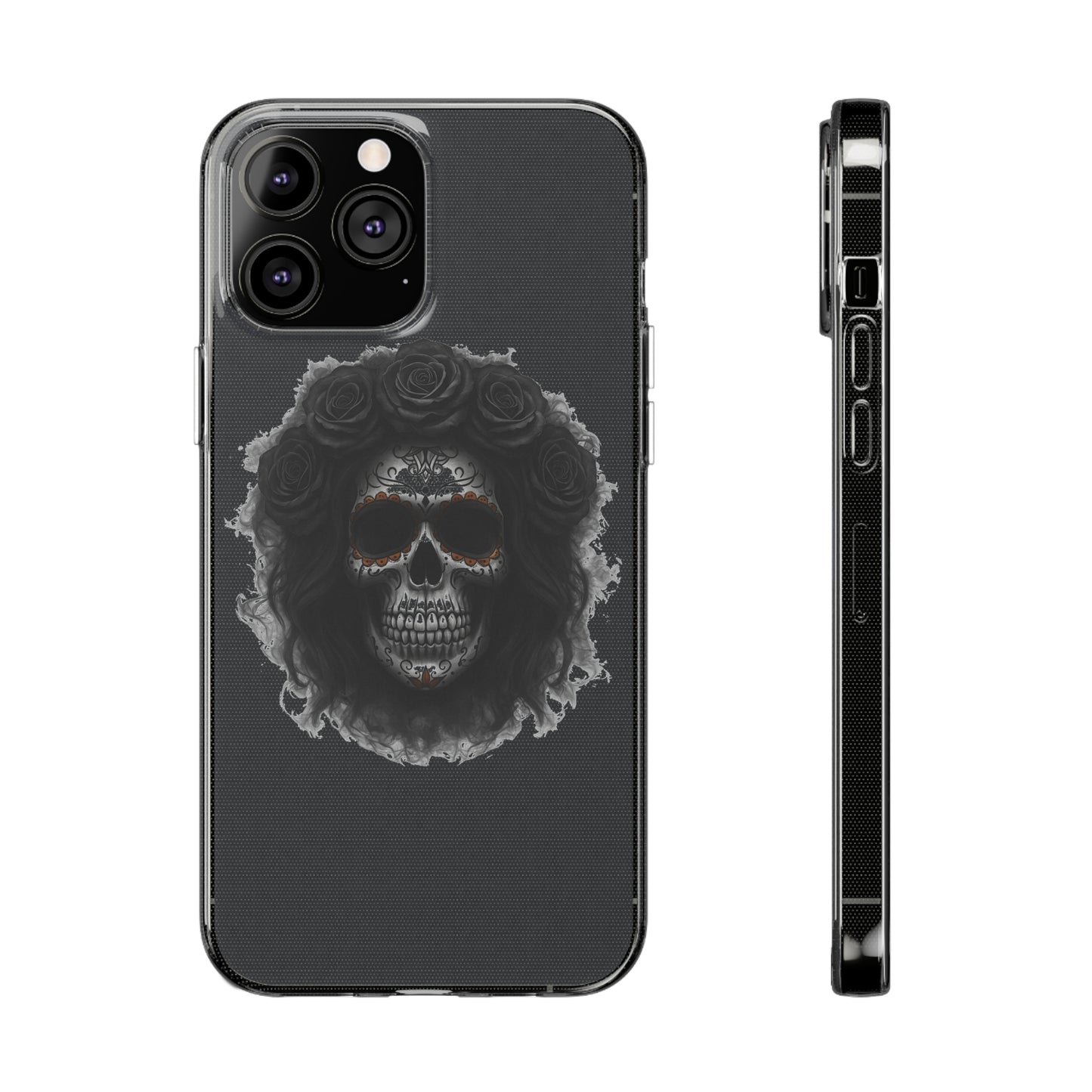 LaCatrina Edge: Clear Silicone Phone Case - Dare to Stand Out