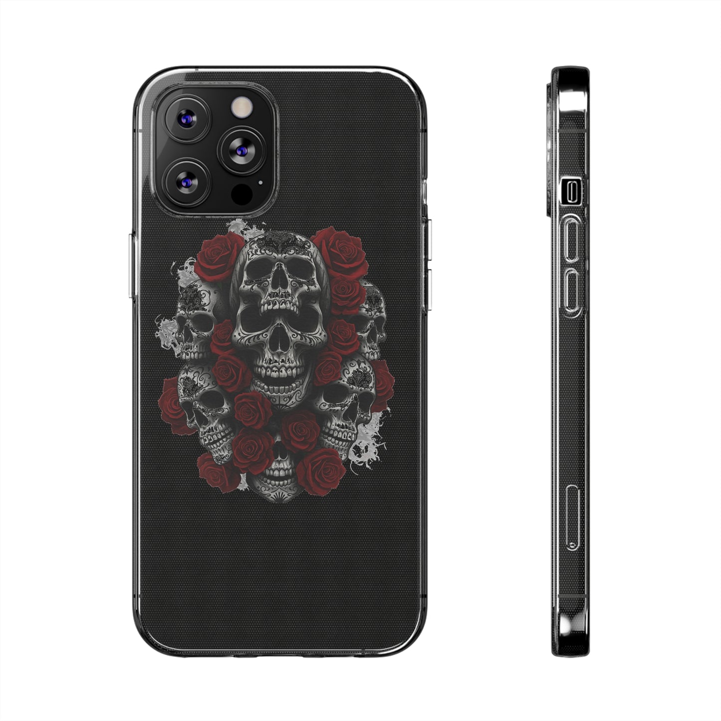 LaCatrina Edge: Clear Silicone Case for Bold Spirits