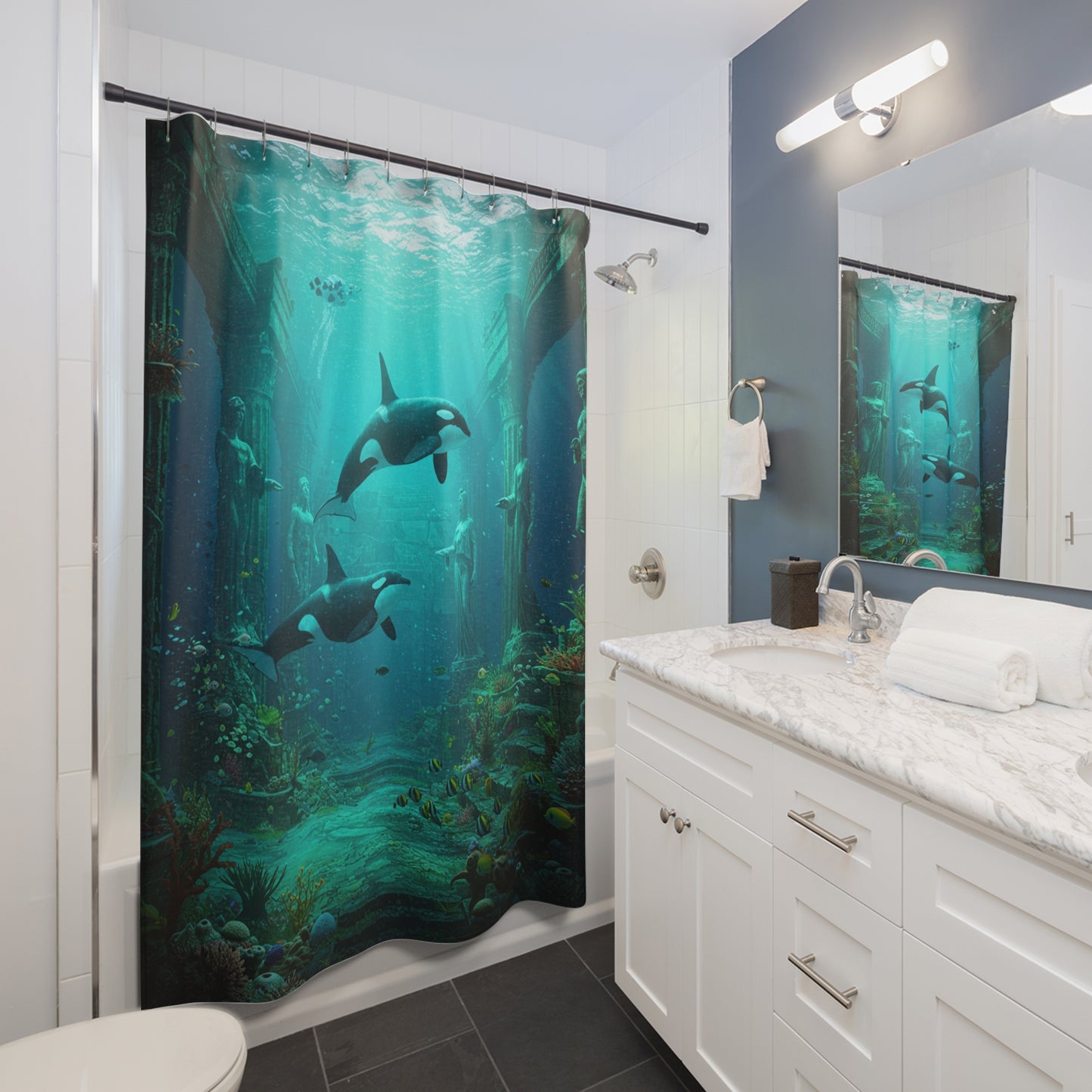 Atlantis Edge: The Lost City Shower Curtain #27
