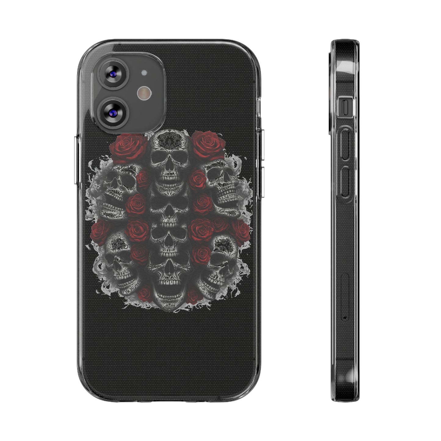 LaCatrina Edge: Sleek Clear Silicone Phone Case #30