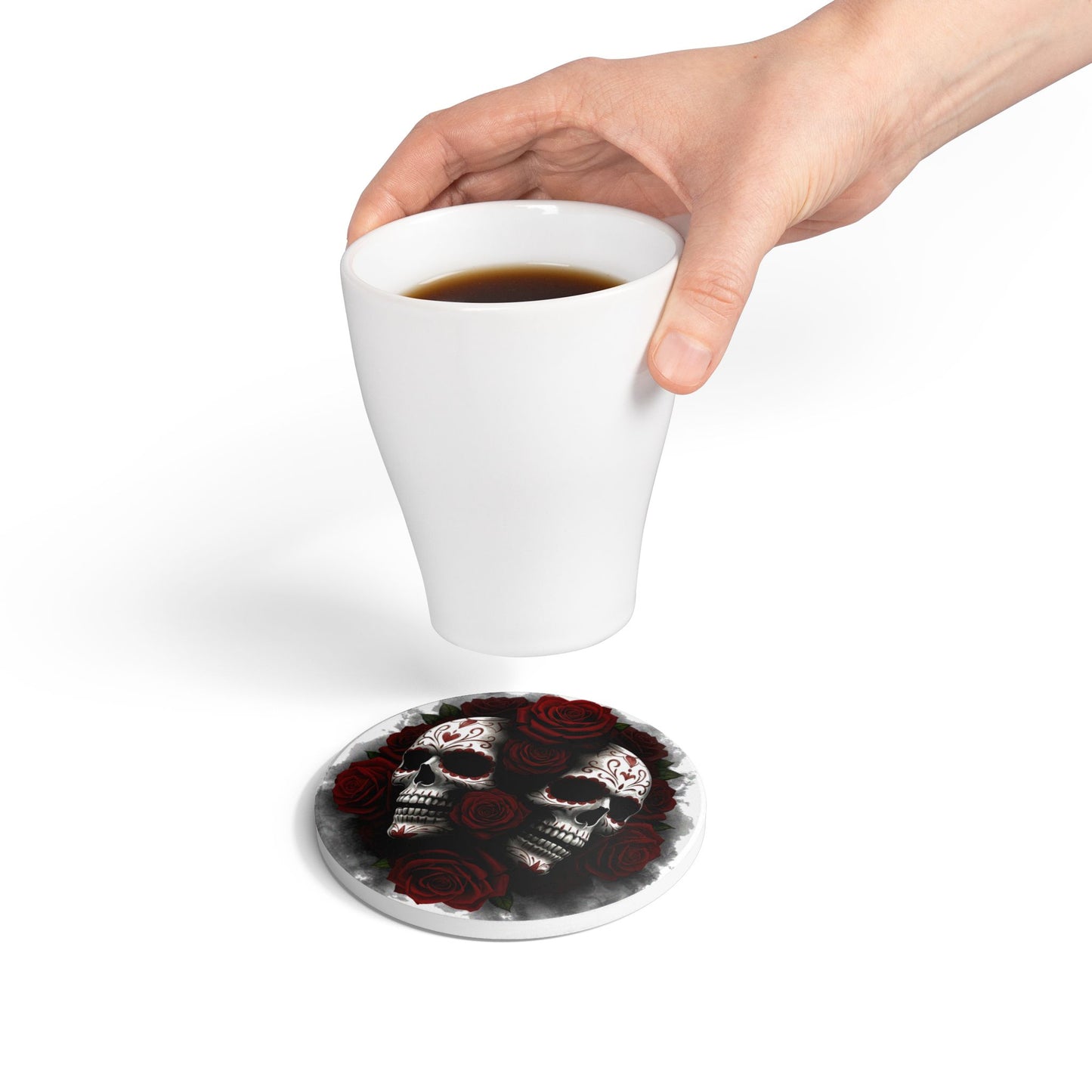 LaCatrina Edge: Dare to Dazzle Ceramic Coaster