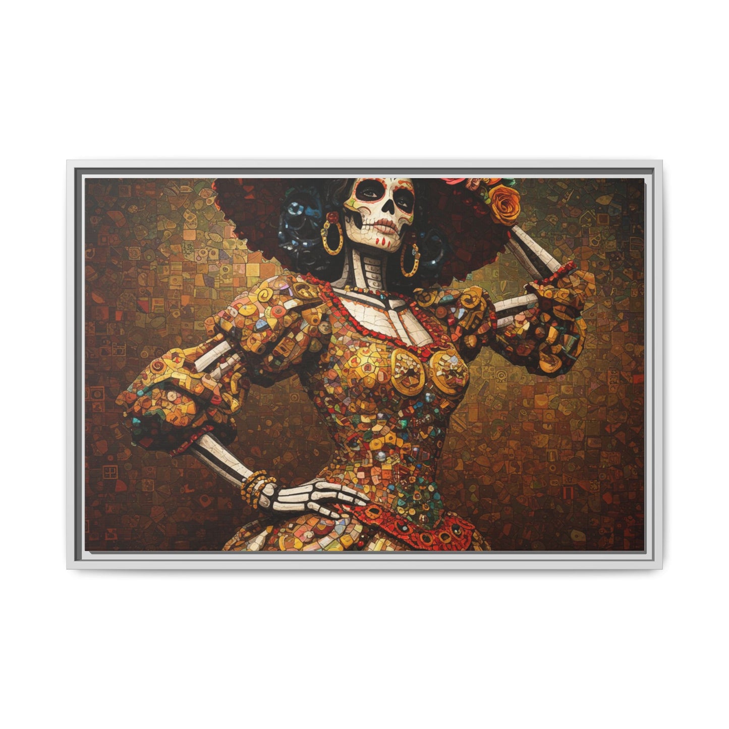 LaCatrina Essence #24 - Professional Multi-Color Framed Matte Canvas