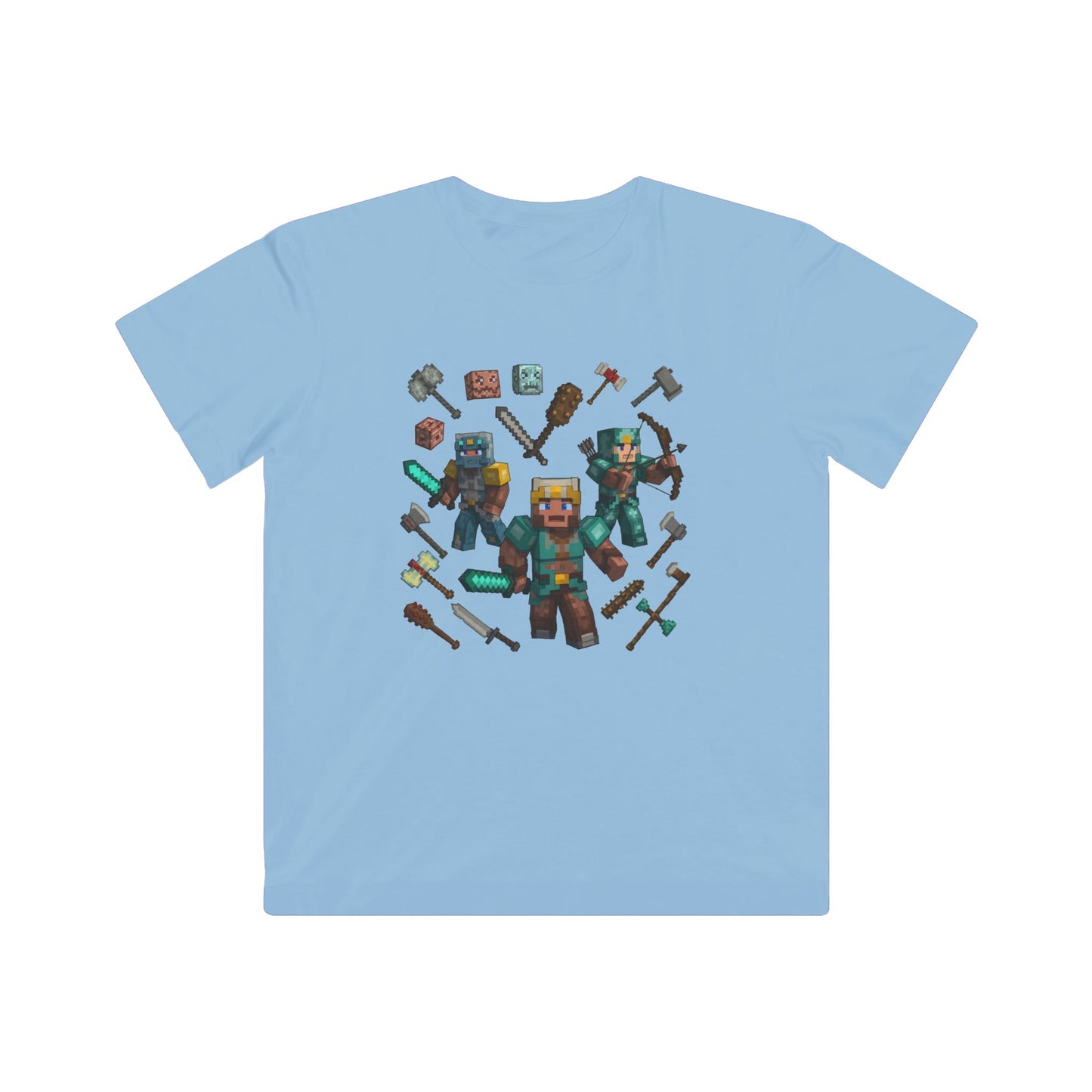Pixel Power Play Kids Tee - Dive Into Adventure!