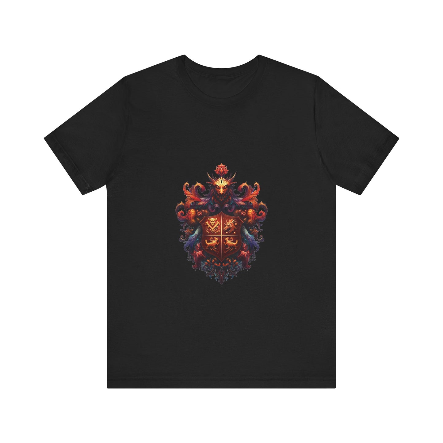 Guild Emblem Fusion Tee – Trendy Unisex Style #12