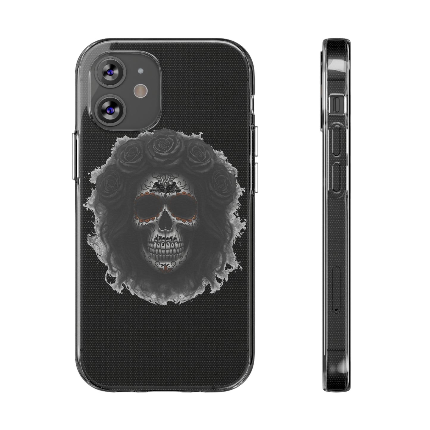 LaCatrina Edge: Clear Silicone Phone Case - Dare to Stand Out