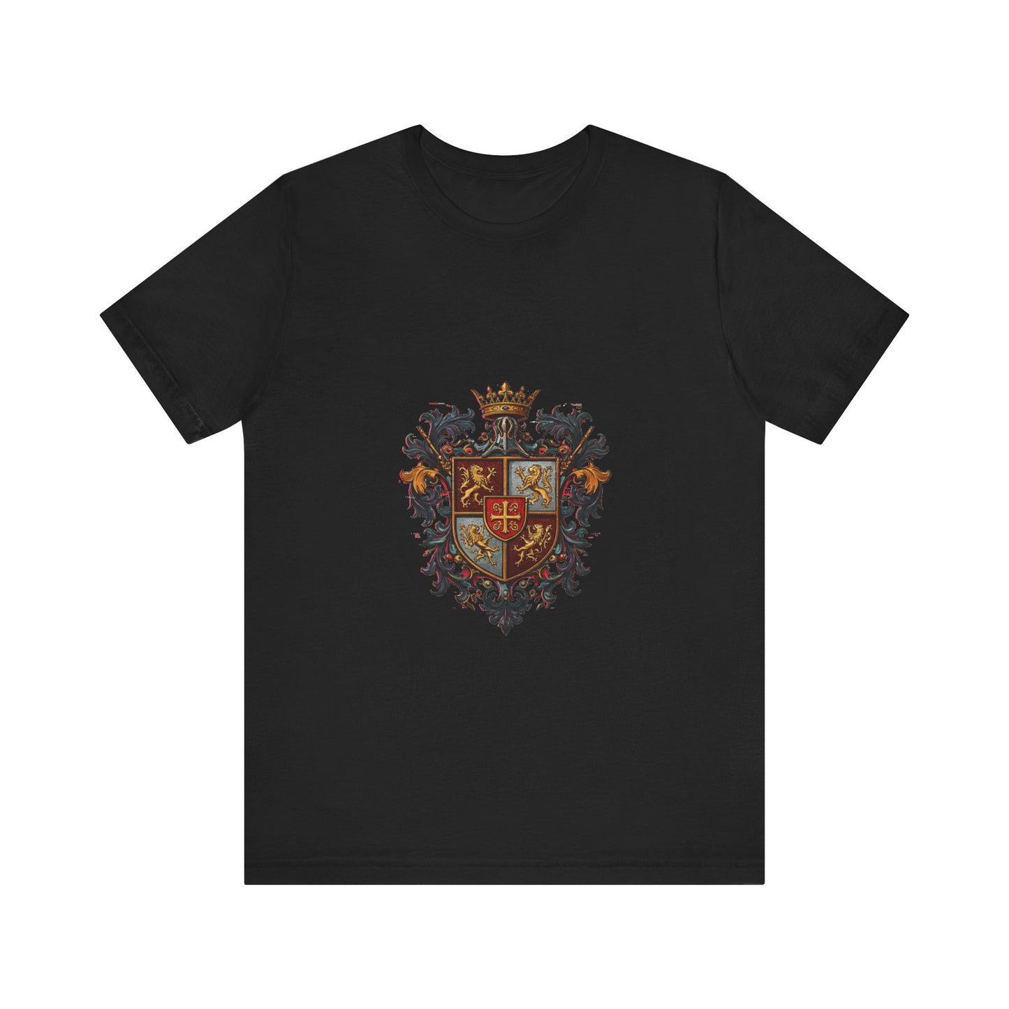 Guild Emblem Fusion Tee - Trendy Unisex Jersey Style