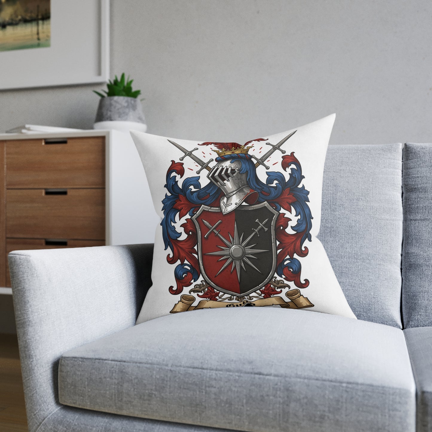 Edge of Comfort: Guild 13 Square Pillow