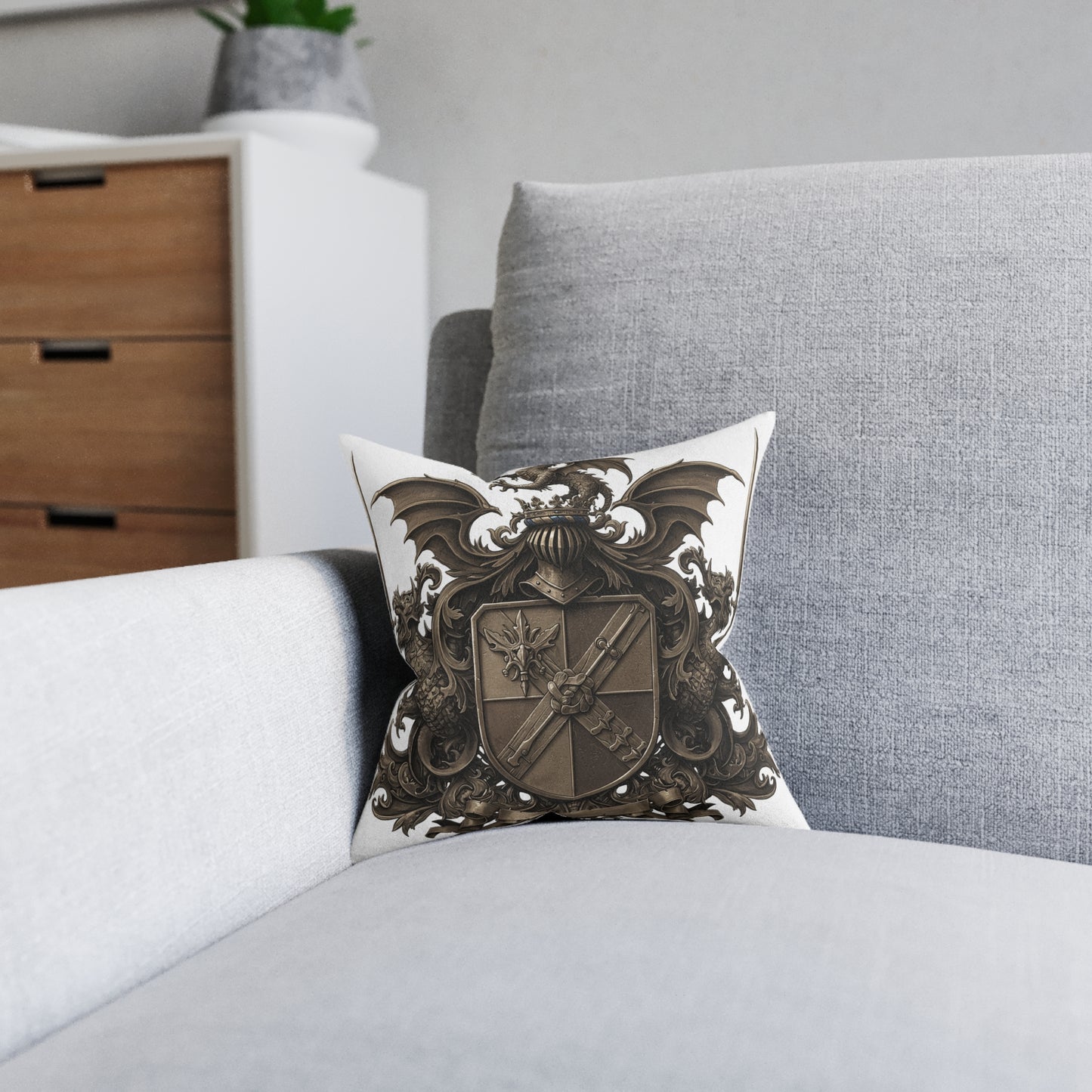 Urban Edge Guild #3 - Dual-Sided Square Pillow