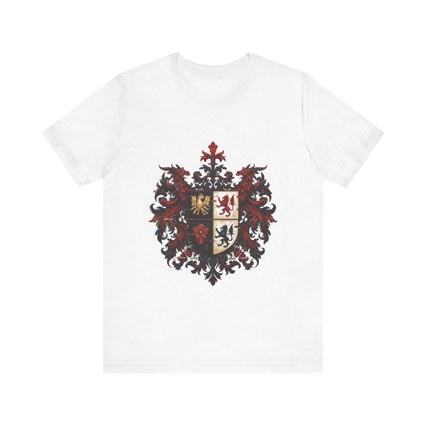 Guild Emblem Fusion Tee - Trendy Unisex Style