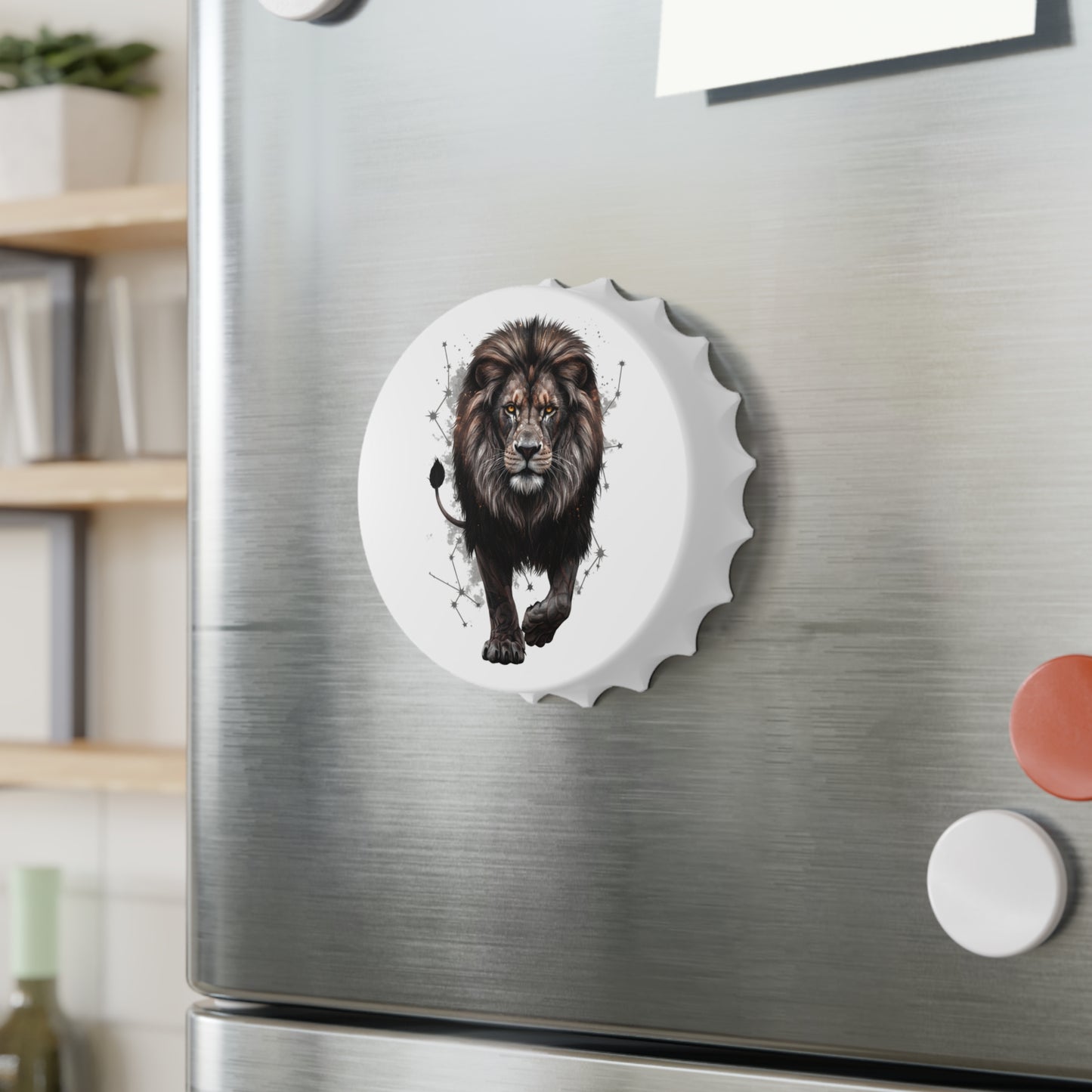 Leo Zodiac Charm Trendy Bottle Opener