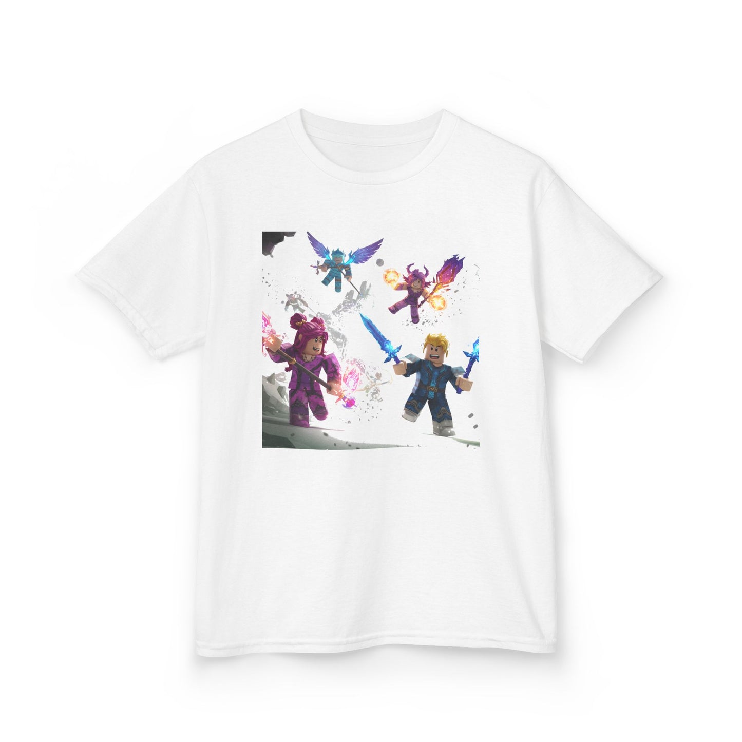 Pixel Pals Adventure Kids Tee – Trendy Voxel Edition