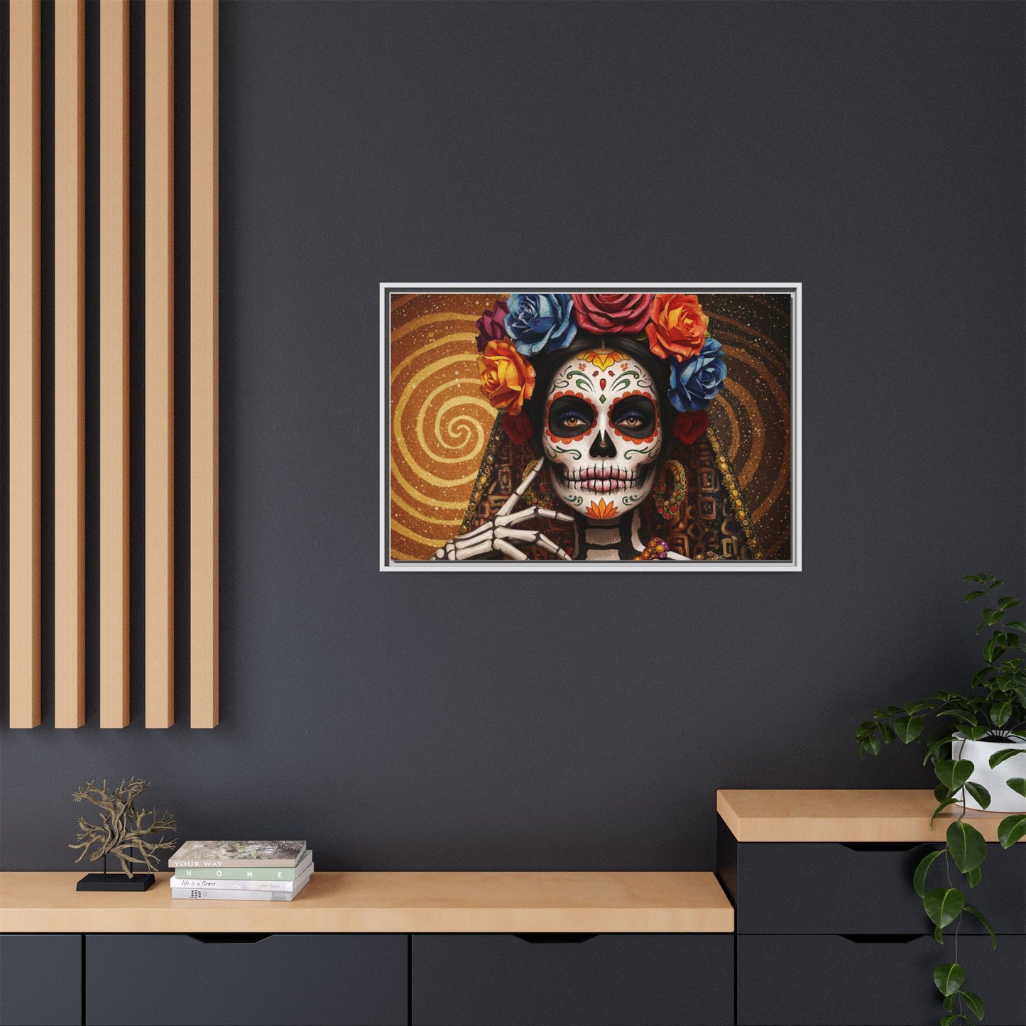 LaCatrina Elegance: Matte Canvas Masterpiece #20