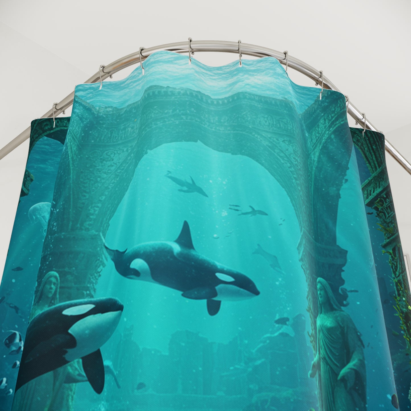 Atlantis Edge: The Lost City Shower Curtain Design #31