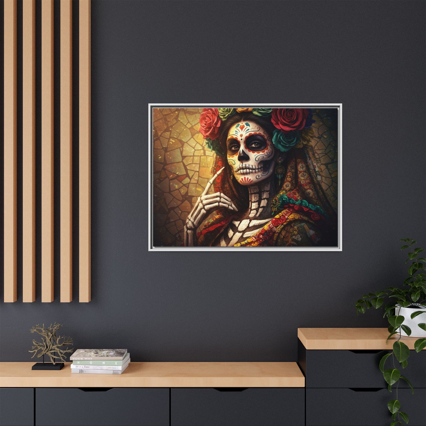 LaCatrina Elegance - Professional Multi-Color Framed Matte Canvas #14