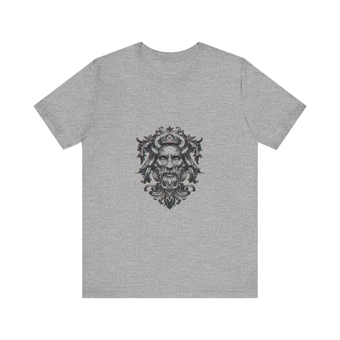 Glitch Heraldry Unisex Tee - Trendsetting Comfort