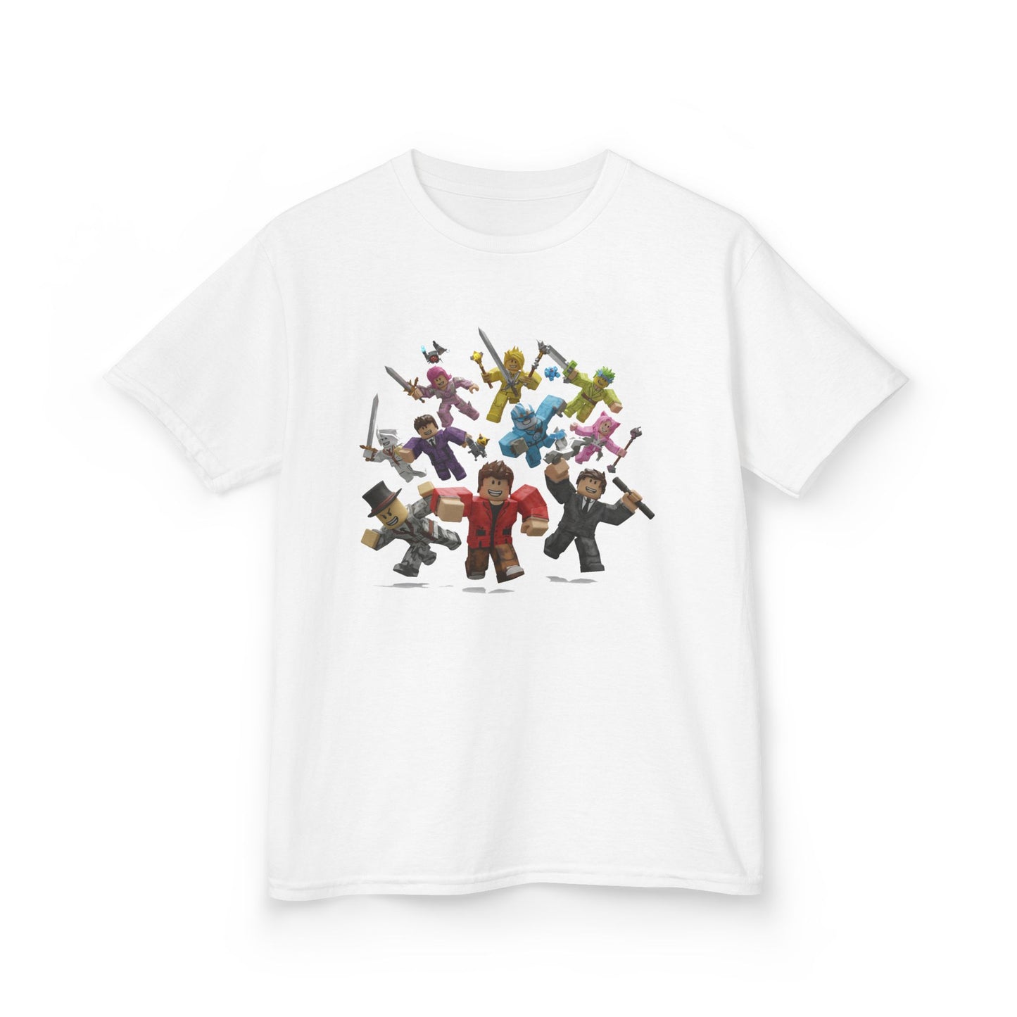 Pixel Power Kids Tee - Voxel Adventure Edition