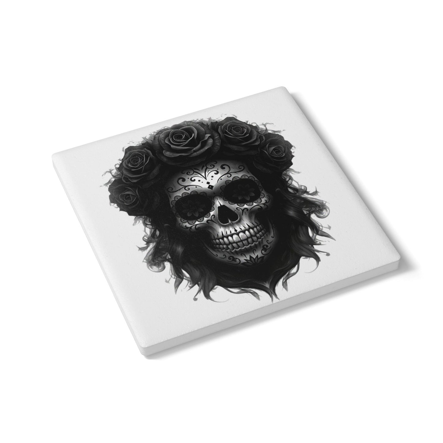LaCatrina Edge: Bold Ceramic Coaster #5