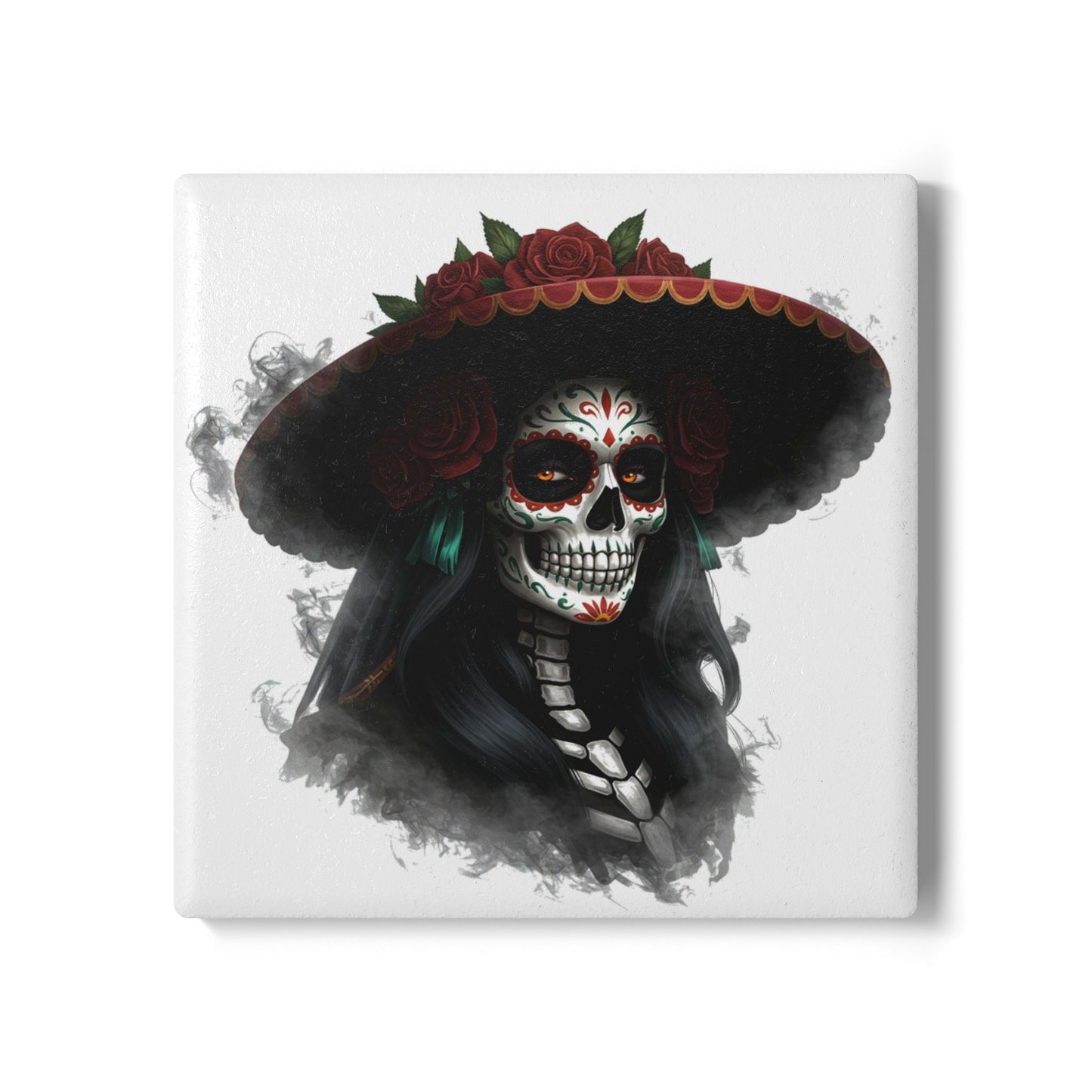 LaCatrina Edge: Ceramic Coaster #4