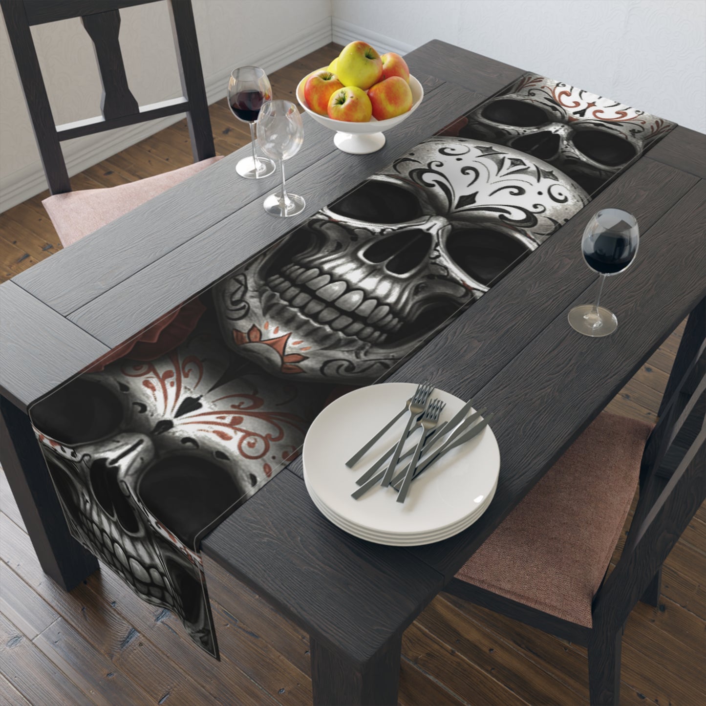 LaCatrina Edge: Bold & Vibrant Table Runner