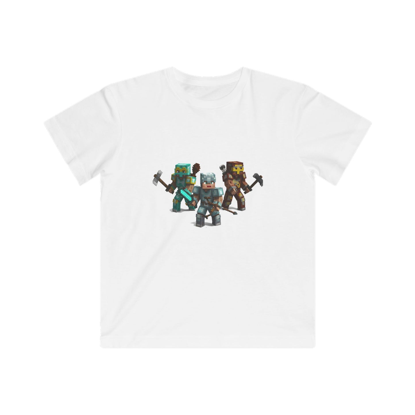 Pixel Power Play Kids Tee - Dive Into Adventure