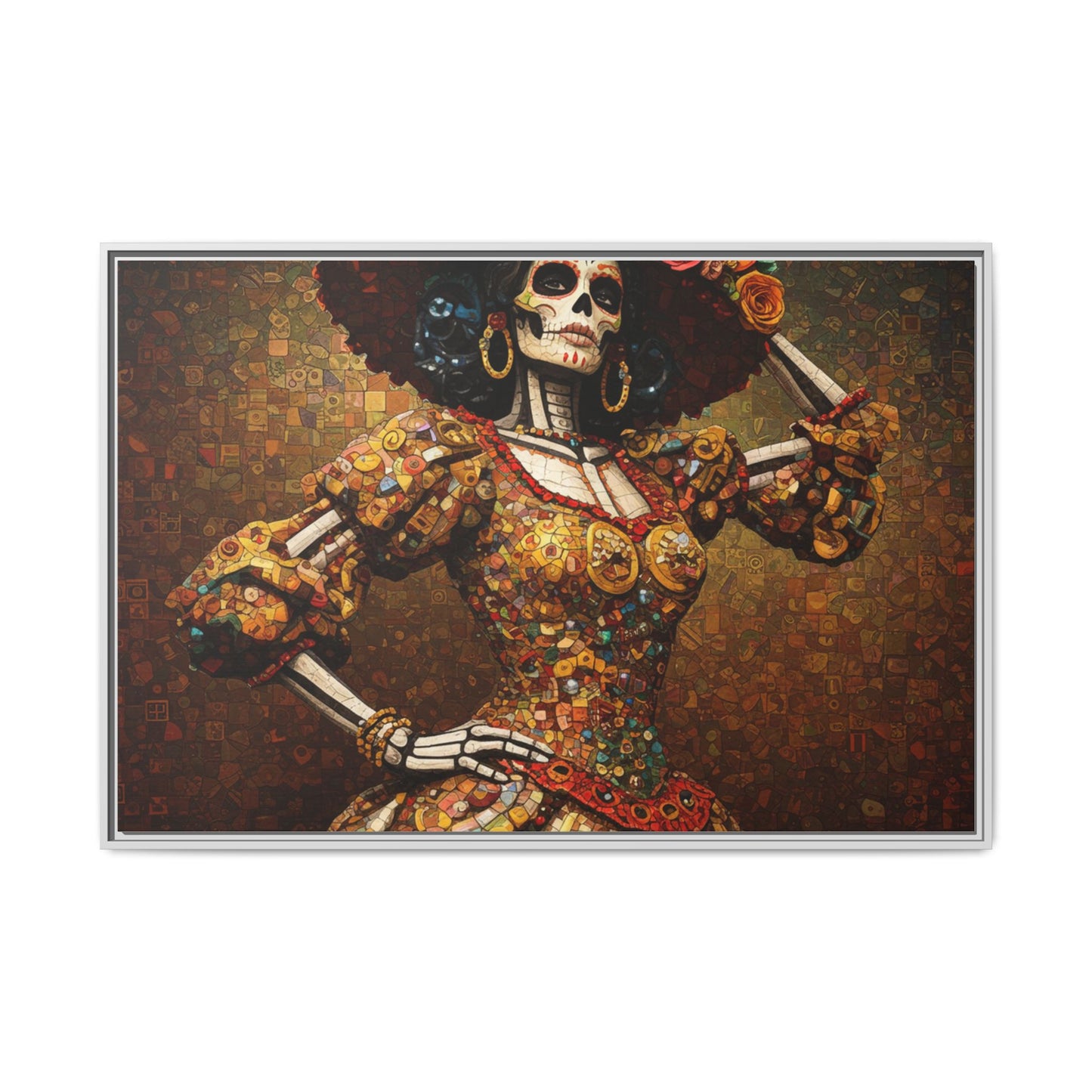 LaCatrina Essence #24 - Professional Multi-Color Framed Matte Canvas