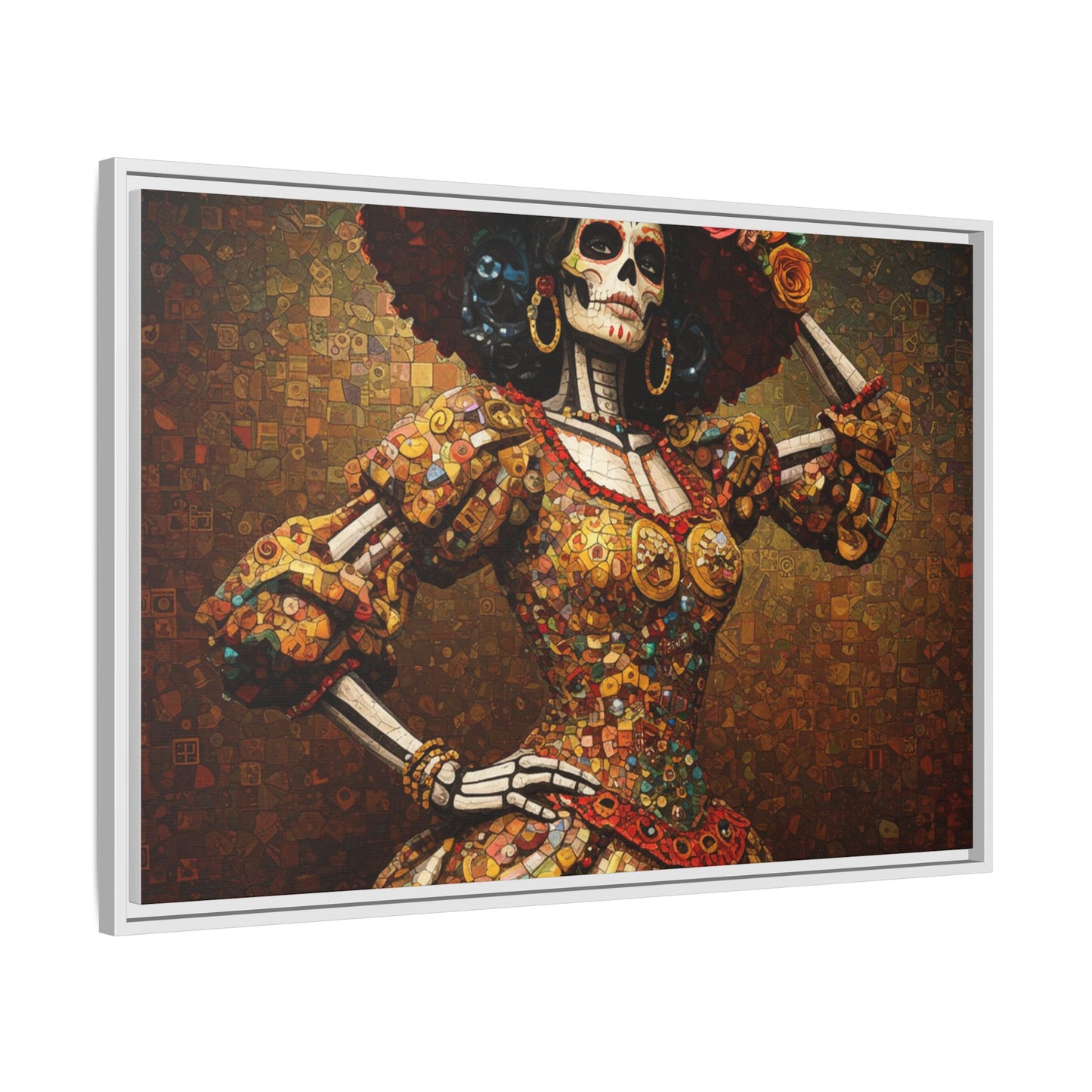 LaCatrina Essence #24 - Professional Multi-Color Framed Matte Canvas