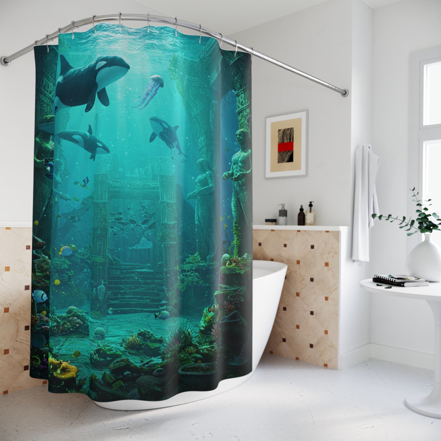 Atlantis Edge: The Lost City #19 Shower Curtain
